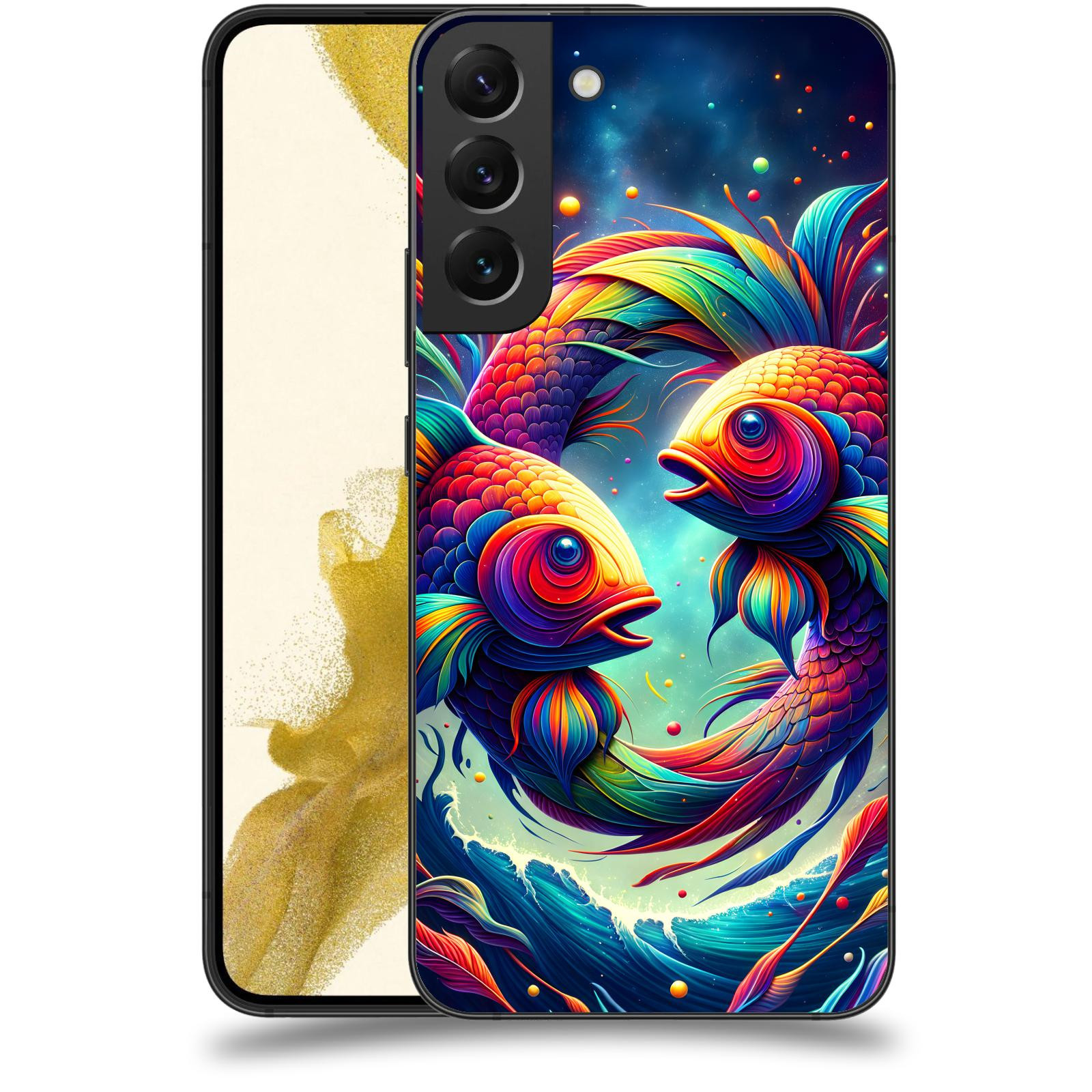 ACOVER Kryt na mobil Samsung Galaxy S22+ 5G - Ryby