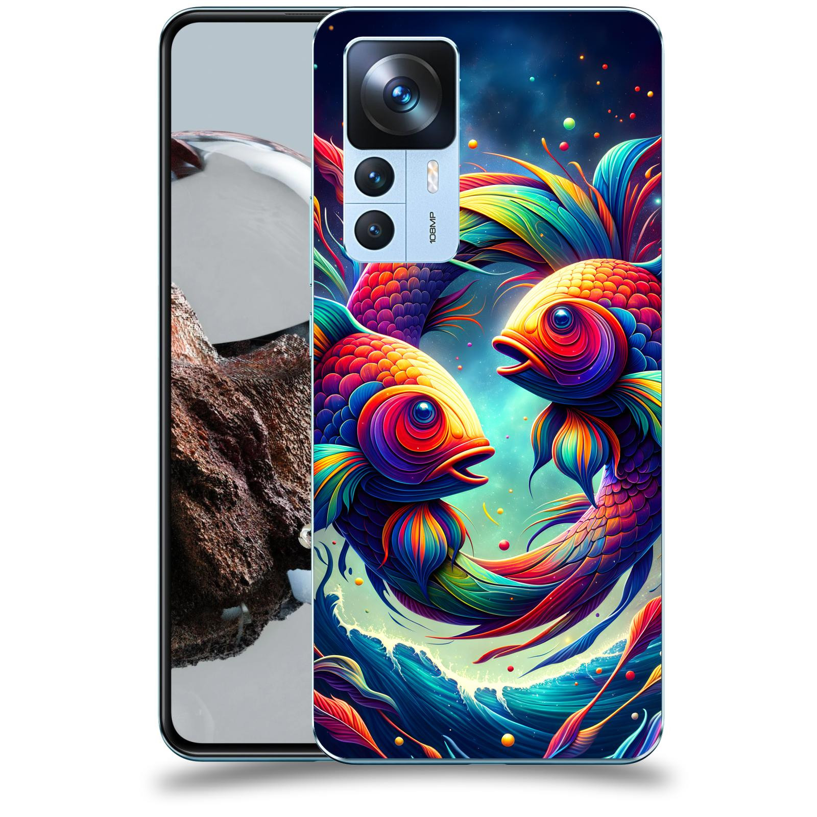 ACOVER Kryt na mobil Xiaomi 12T - Ryby
