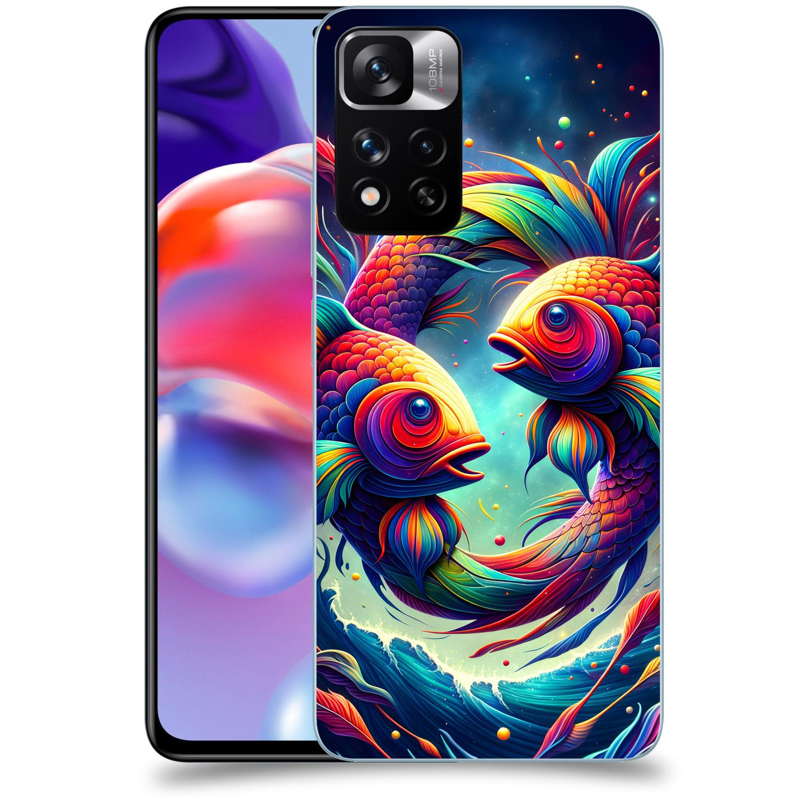ACOVER Kryt na mobil Xiaomi Redmi Note 11 Pro+ 5G - Ryby