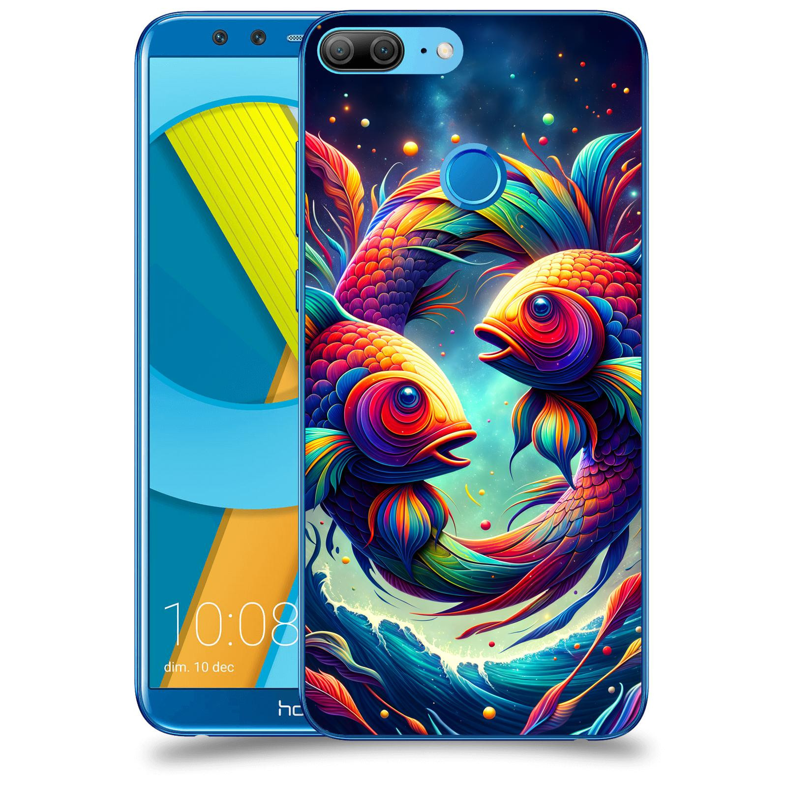 ACOVER Kryt na mobil Honor 9 Lite - Ryby