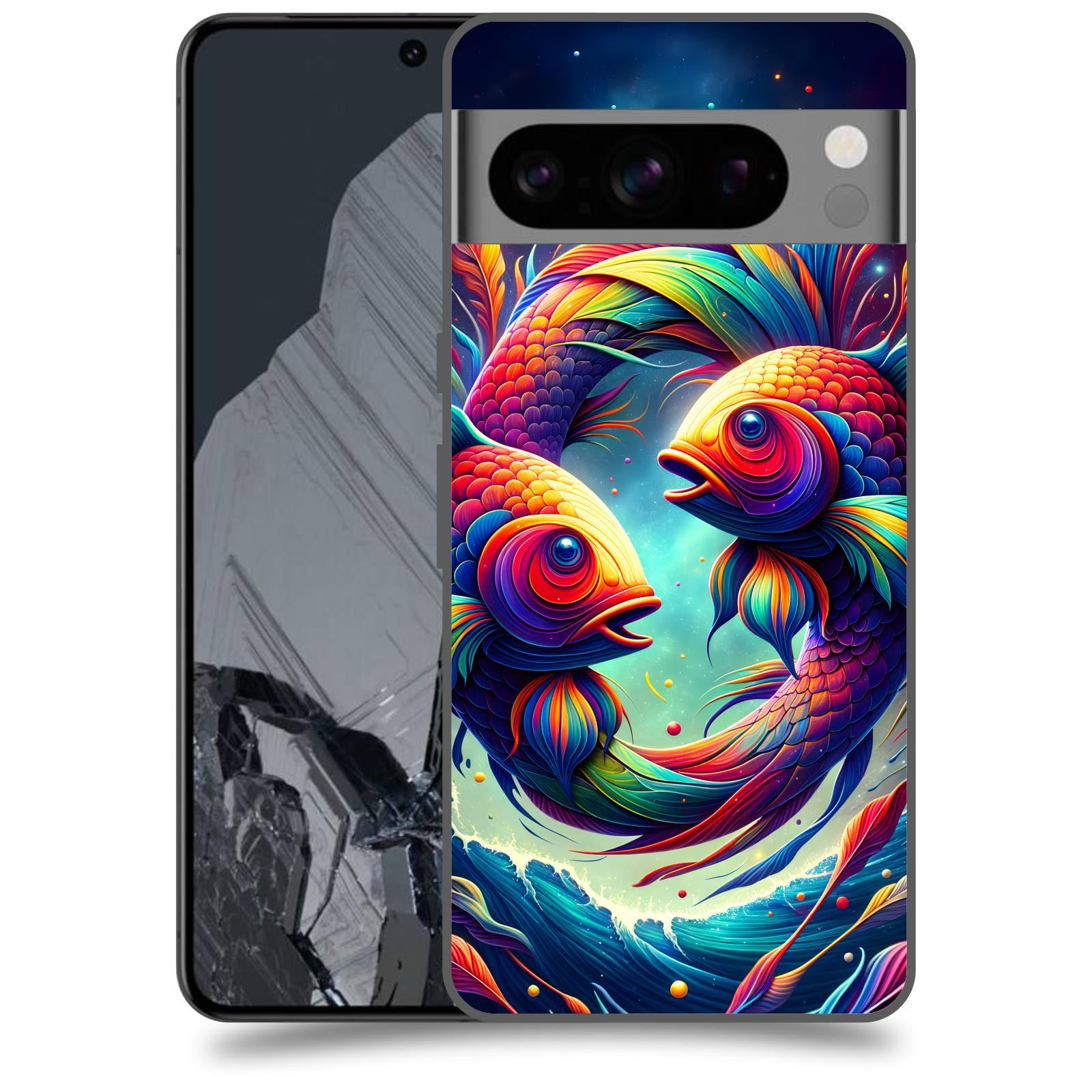 ACOVER Kryt na mobil Google Pixel 8 Pro - Ryby