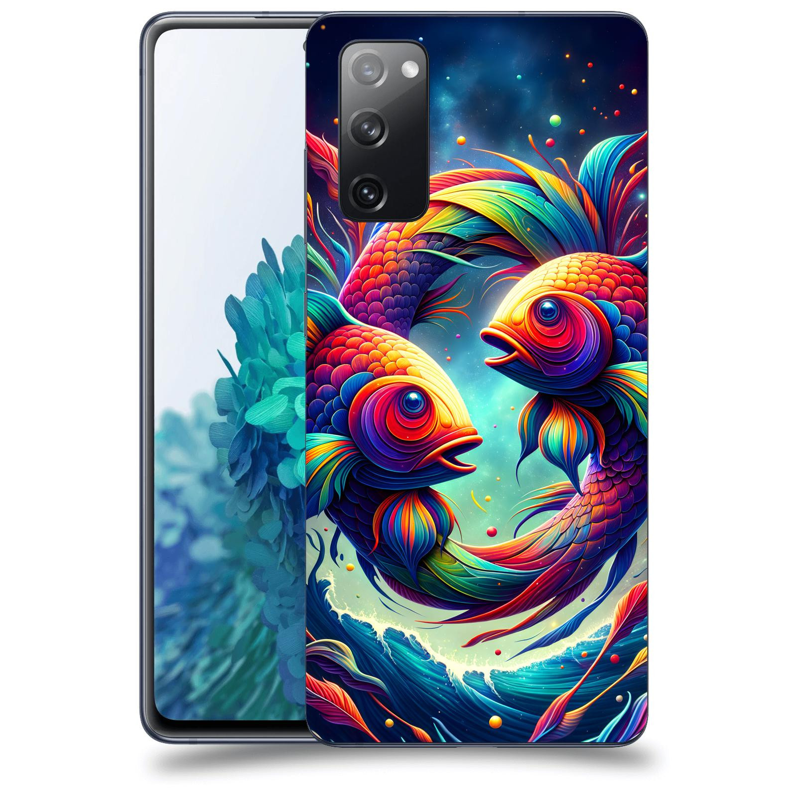 ACOVER Kryt na mobil Samsung Galaxy S20 FE - Ryby