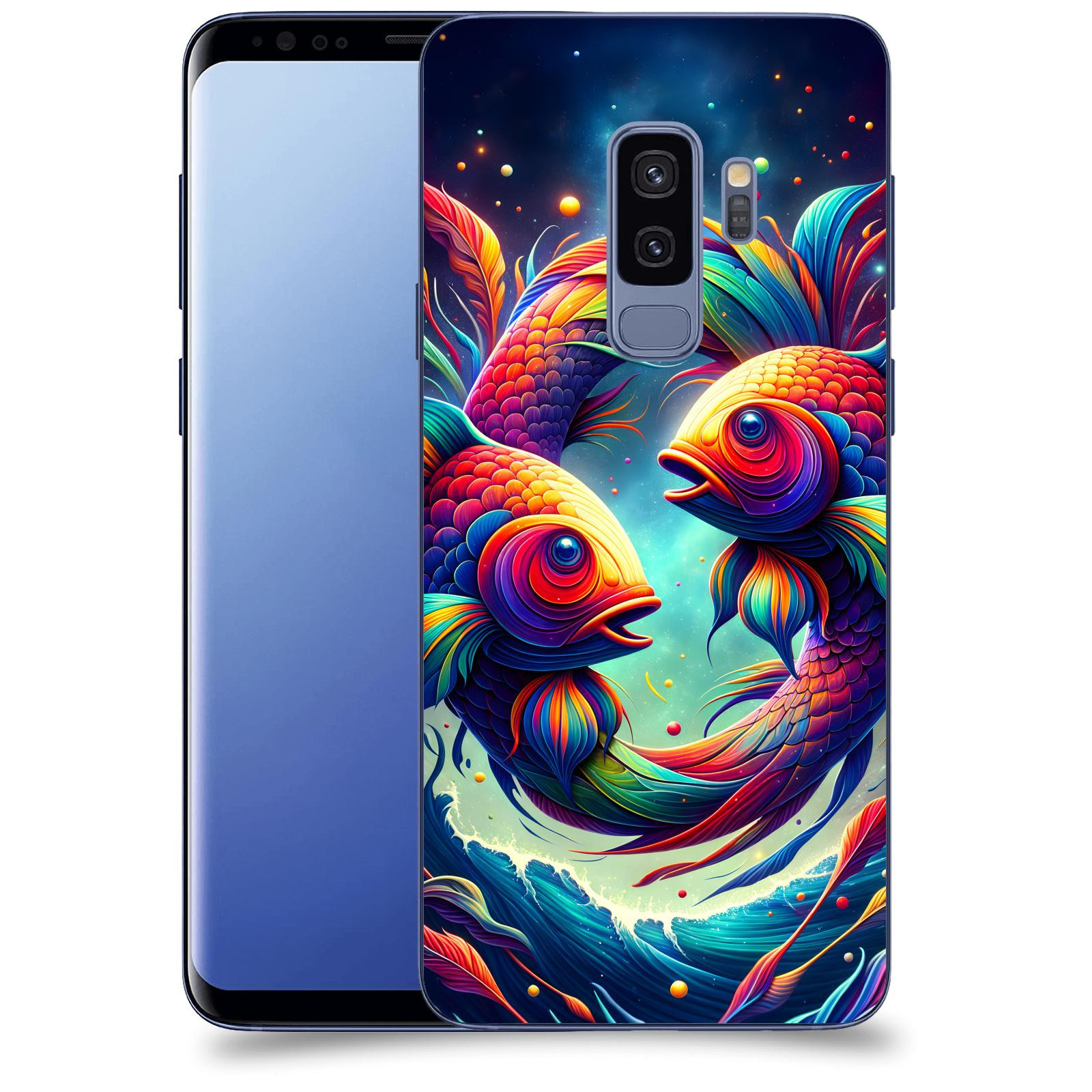 ACOVER Kryt na mobil Samsung Galaxy S9 Plus G965F - Ryby