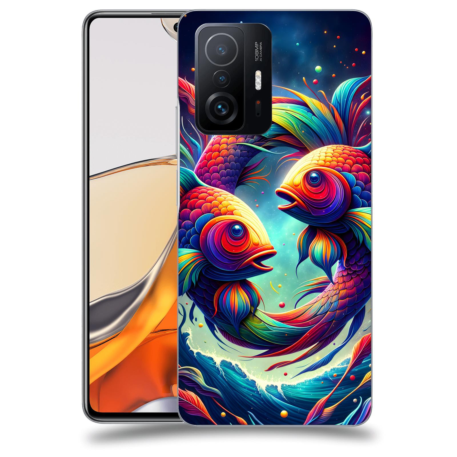 ACOVER Kryt na mobil Xiaomi 11T Pro - Ryby