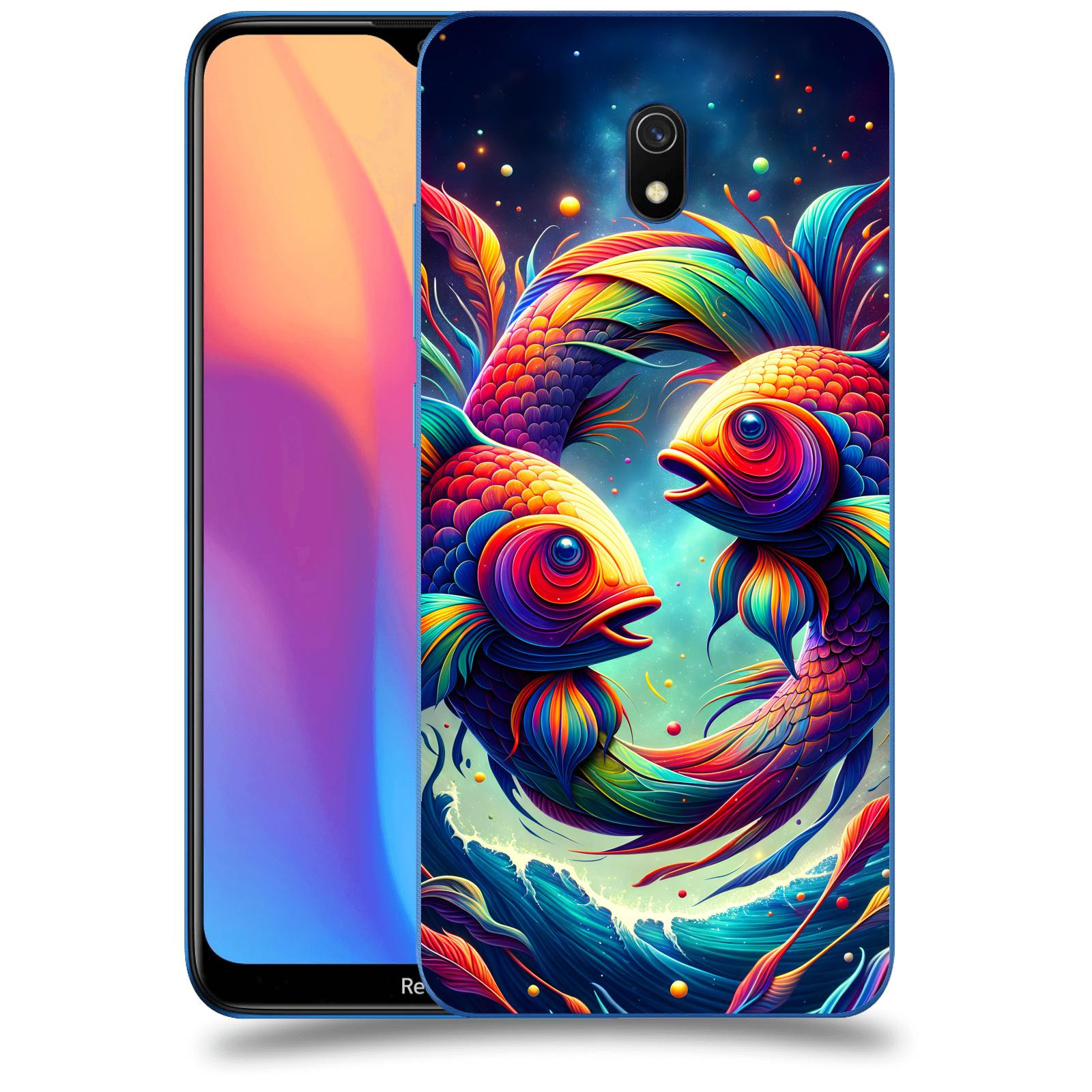 ACOVER Kryt na mobil Xiaomi Redmi 8A - Ryby