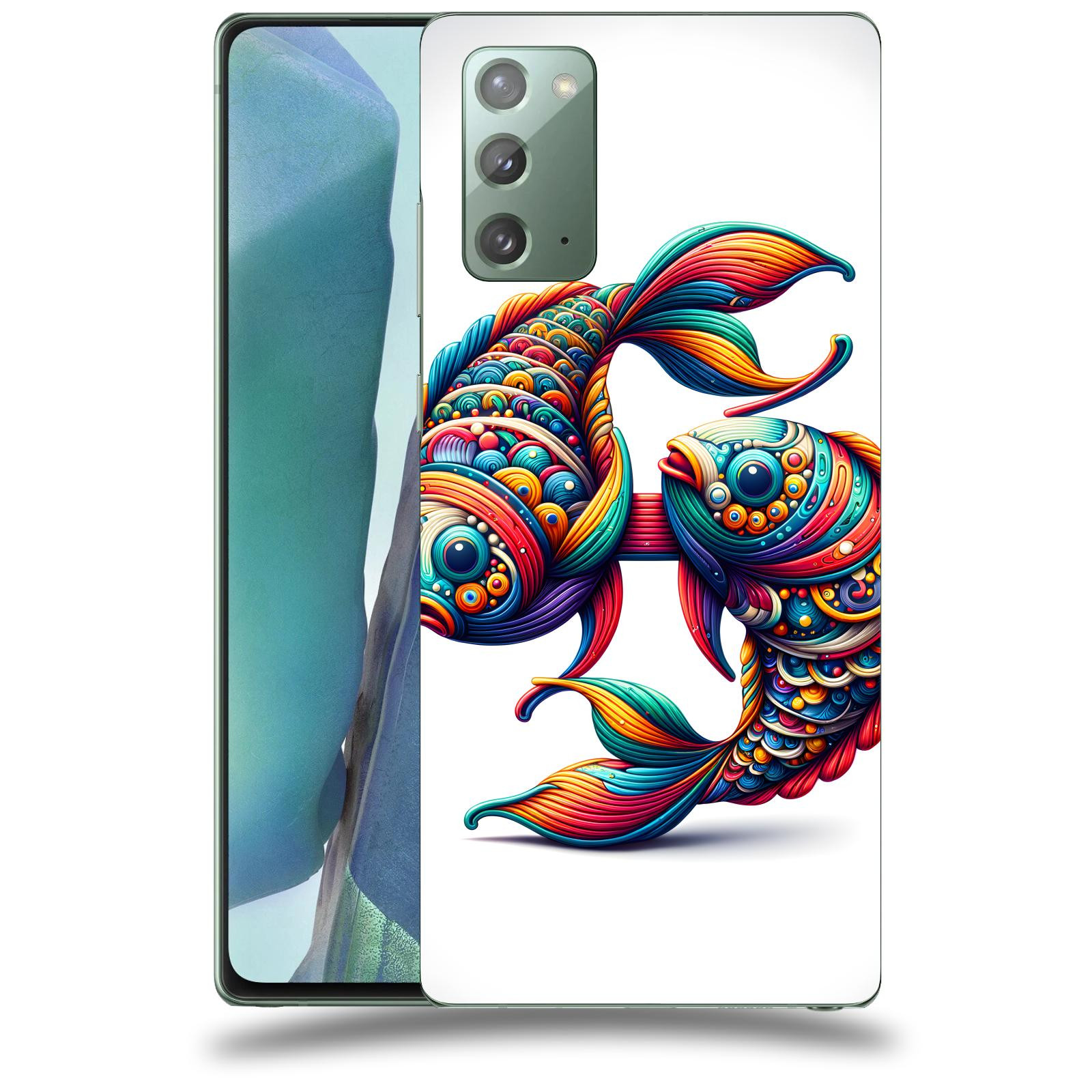 ACOVER Kryt na mobil Samsung Galaxy Note 20 - Ryby 2