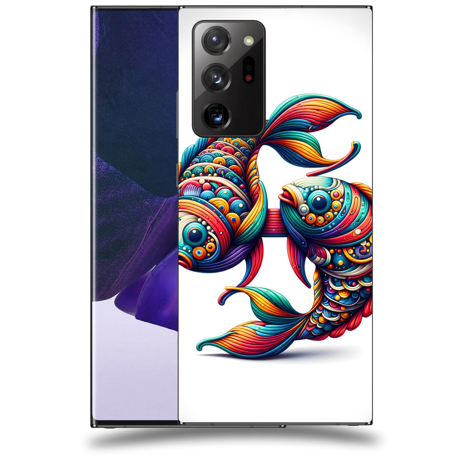 ACOVER Kryt na mobil Samsung Galaxy Note 20 Ultra - Ryby 2