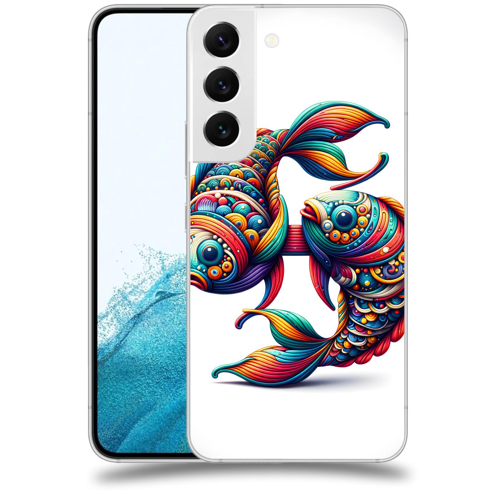 ACOVER Kryt na mobil Samsung Galaxy S22 5G - Ryby 2