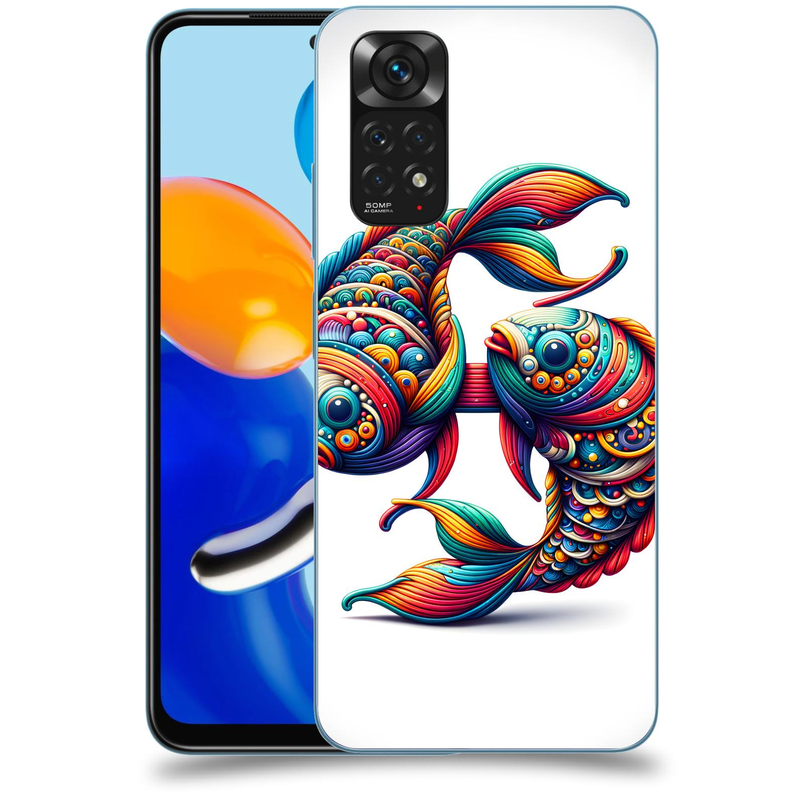ACOVER Kryt na mobil Xiaomi Redmi Note 11 - Ryby 2