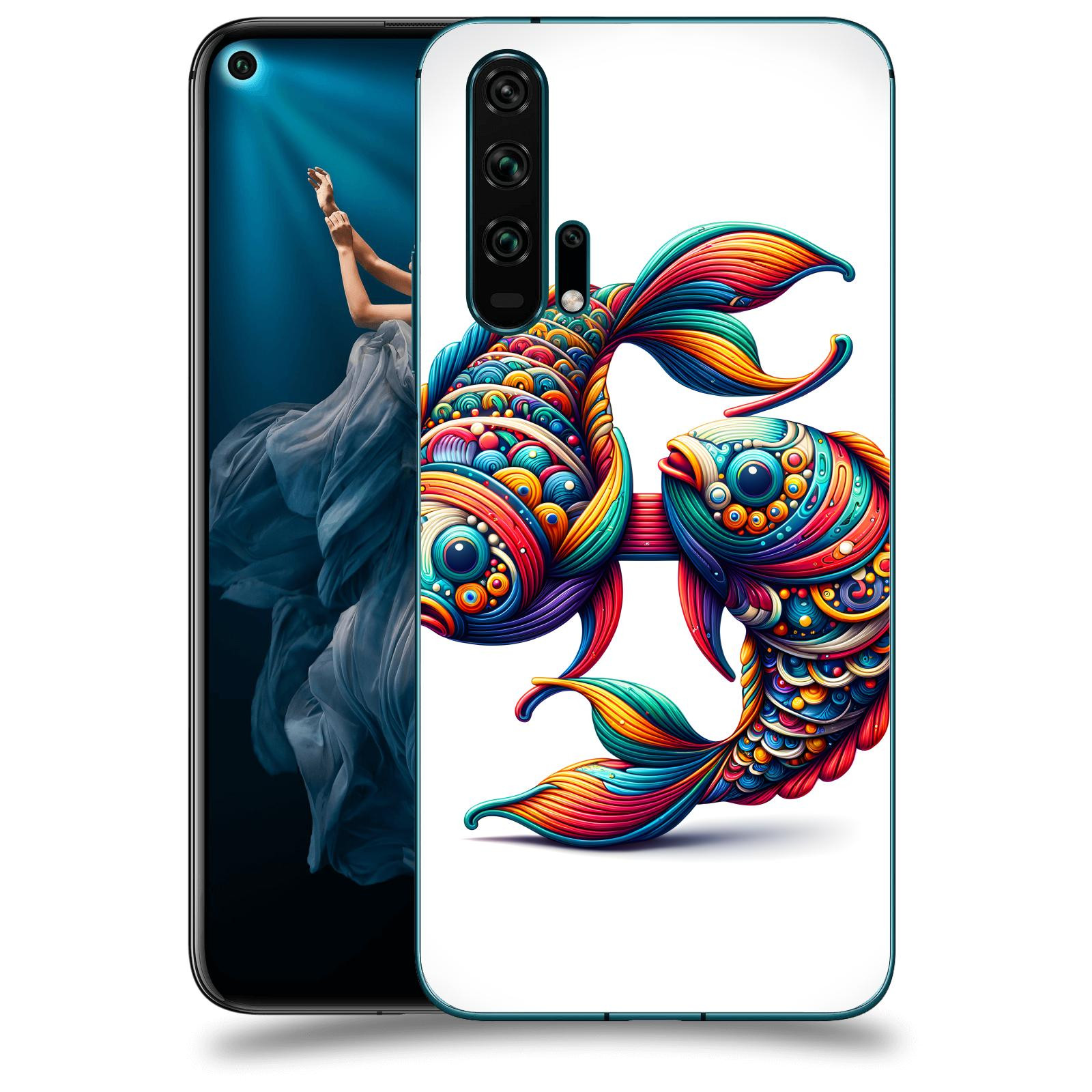 ACOVER Kryt na mobil Honor 20 Pro - Ryby 2