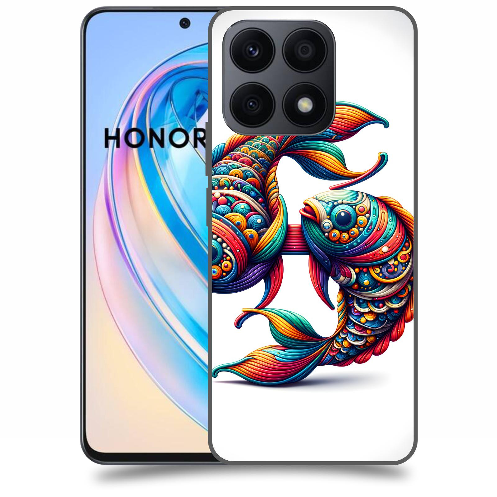 ACOVER Kryt na mobil Honor X8a - Ryby 2