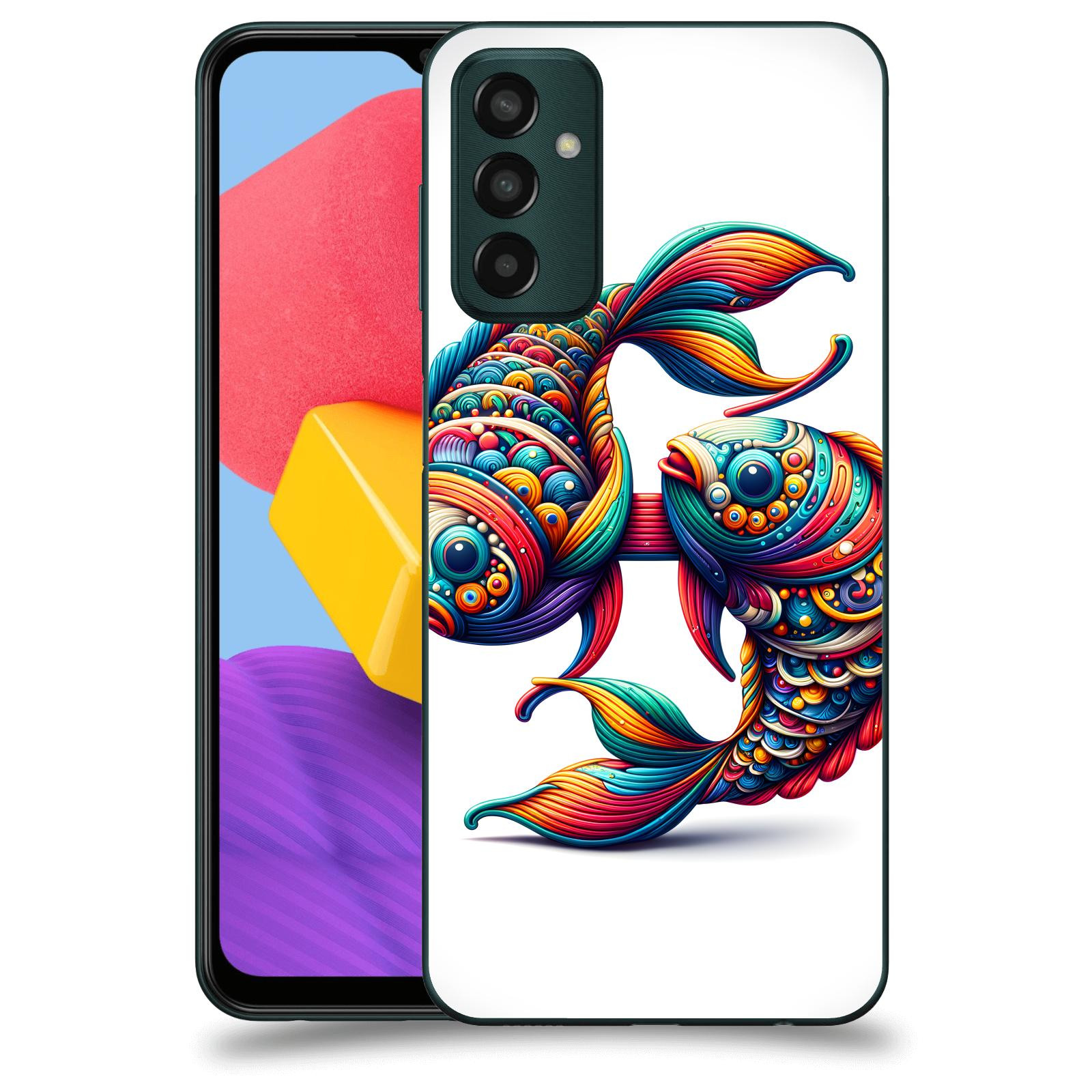 ACOVER Kryt na mobil Samsung Galaxy M13 M135F - Ryby 2
