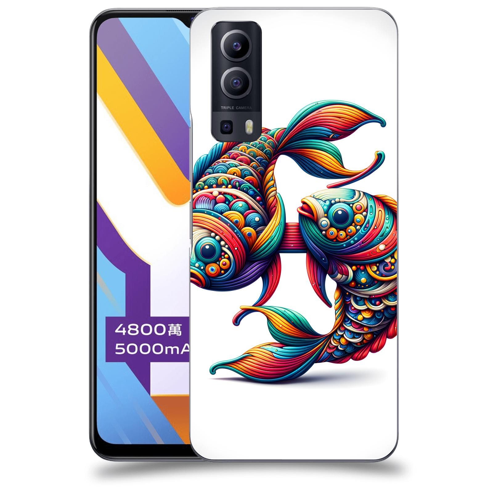 ACOVER Kryt na mobil Vivo Y52 5G - Ryby 2