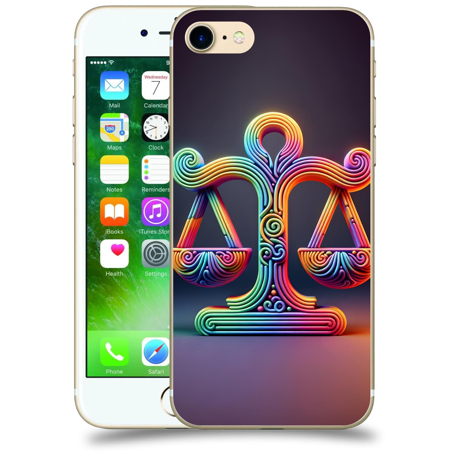 ACOVER Kryt na mobil Apple iPhone 7 - Váhy