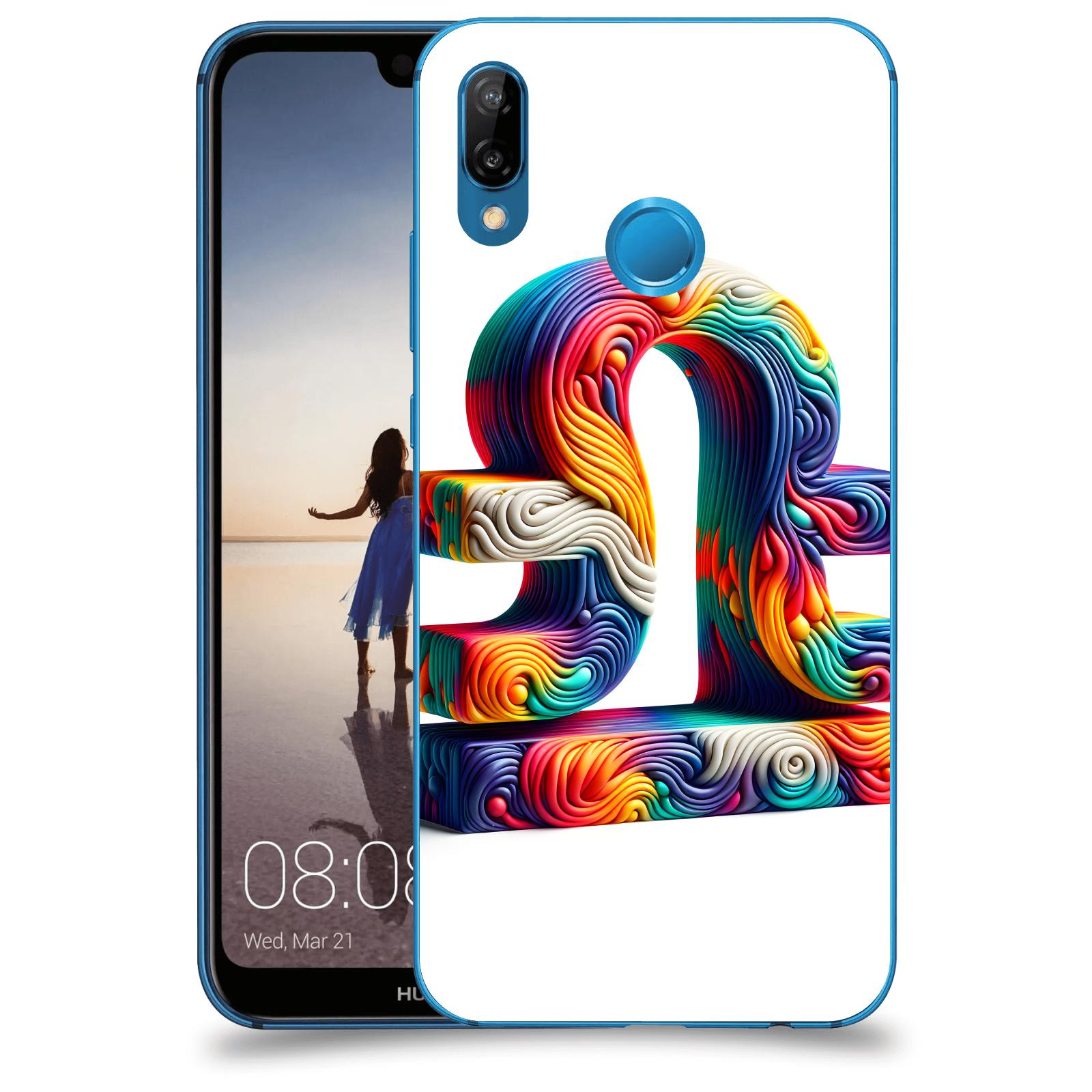 ACOVER Kryt na mobil Huawei P20 Lite - Váhy 2