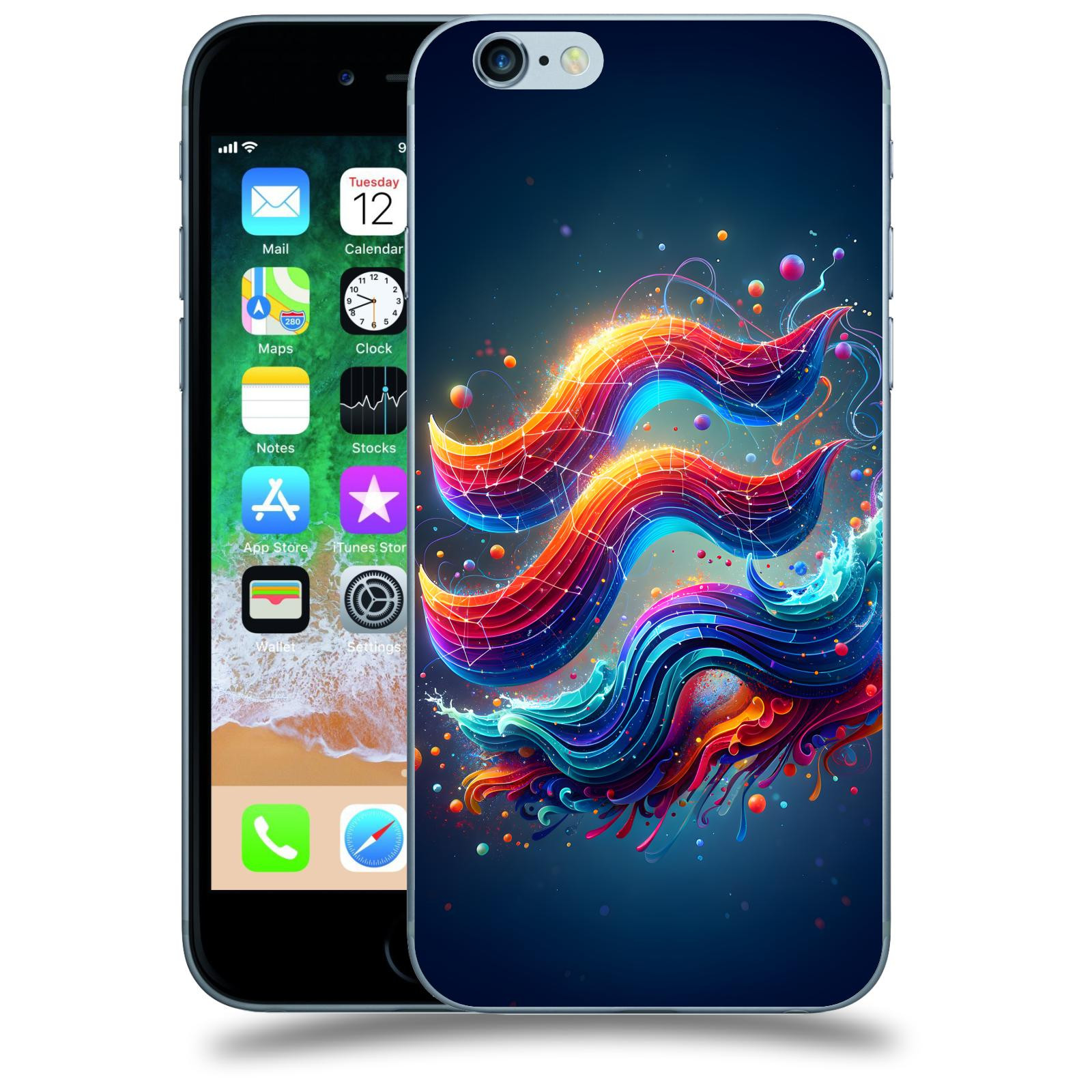 ACOVER Kryt na mobil Apple iPhone 6/6S - Vodnář 2