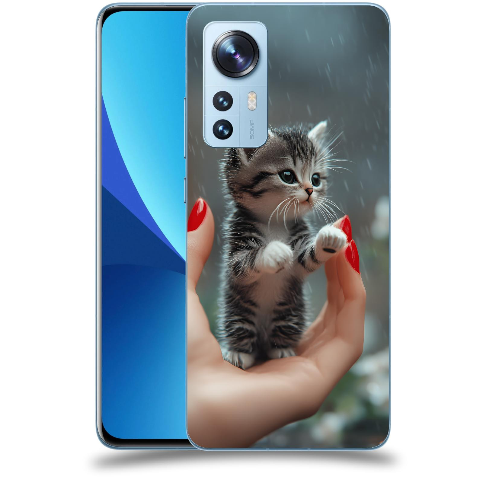 ACOVER Kryt na mobil Xiaomi 12 - Koťátko
