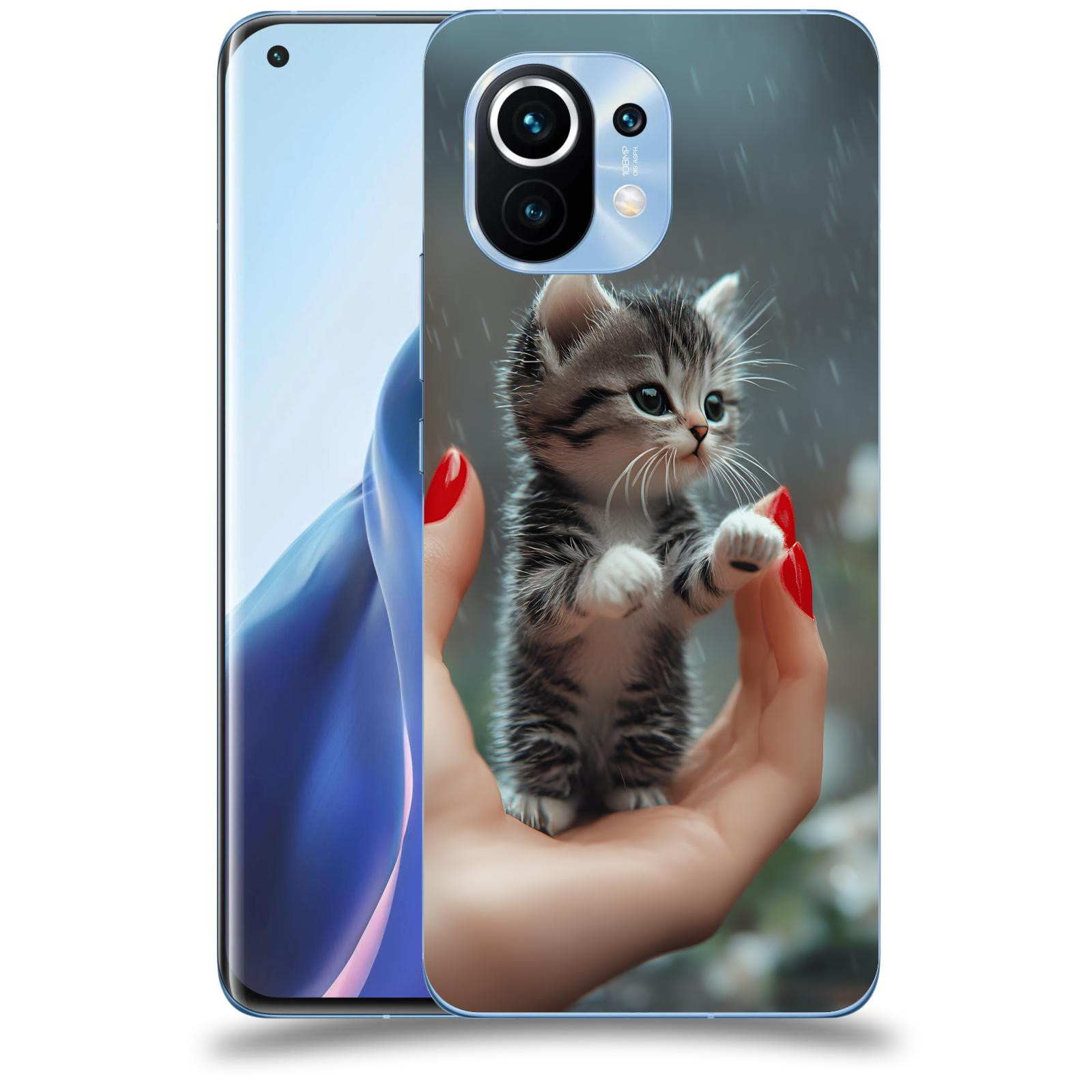 ACOVER Kryt na mobil Xiaomi Mi 11 - Koťátko