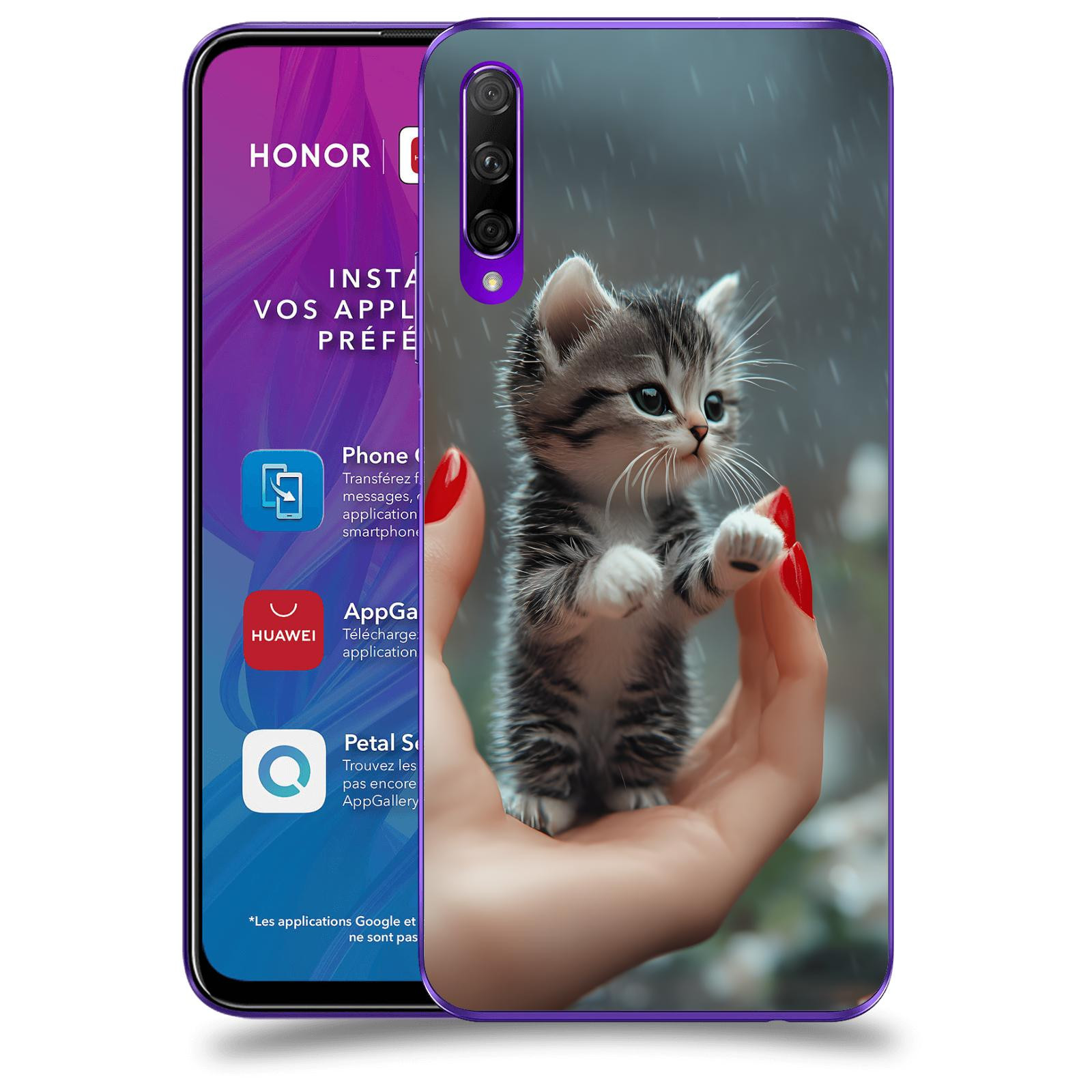 ACOVER Kryt na mobil Honor 9X Pro - Koťátko