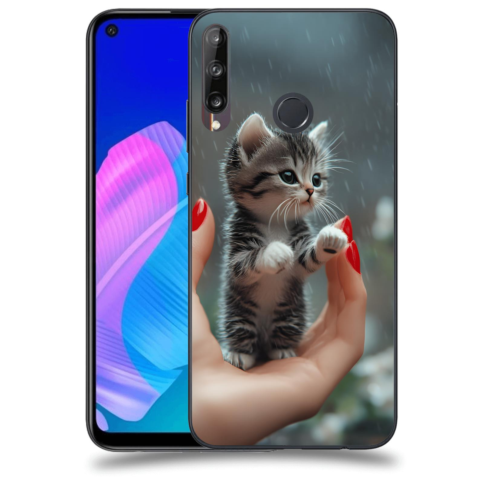 ACOVER Kryt na mobil Huawei P40 Lite E - Koťátko