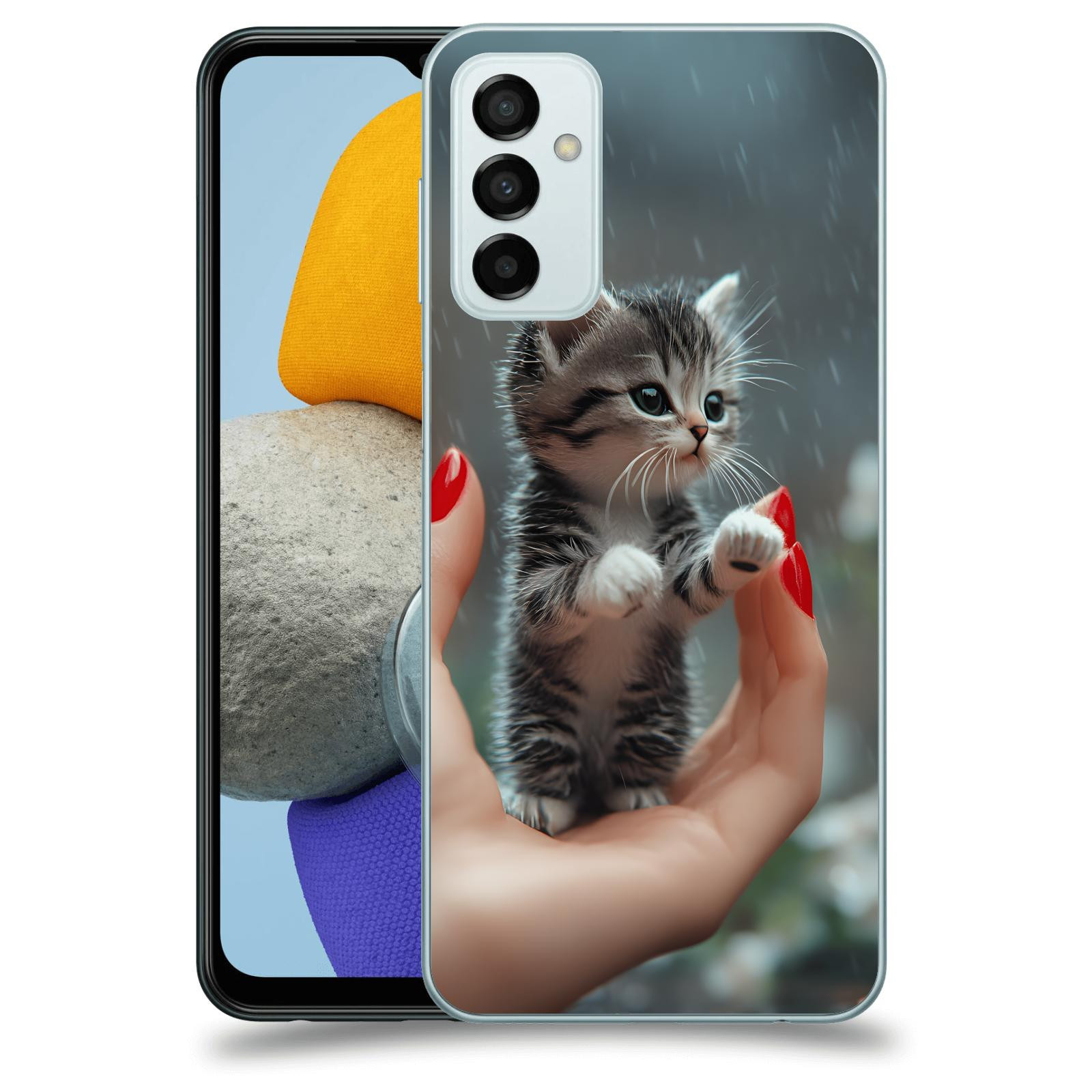 ACOVER Kryt na mobil Samsung Galaxy M23 5G - Koťátko