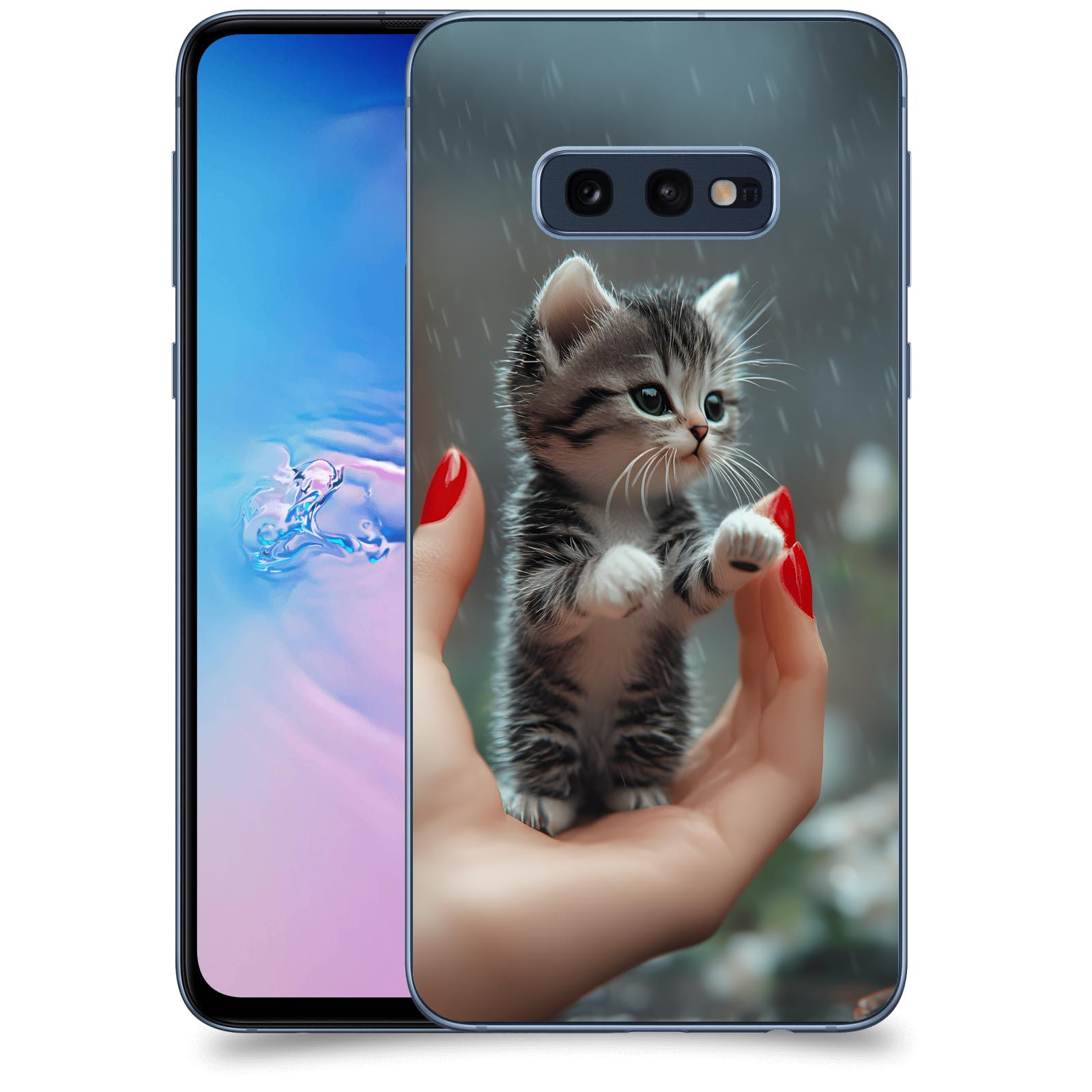 ACOVER Kryt na mobil Samsung Galaxy S10e G970 - Koťátko