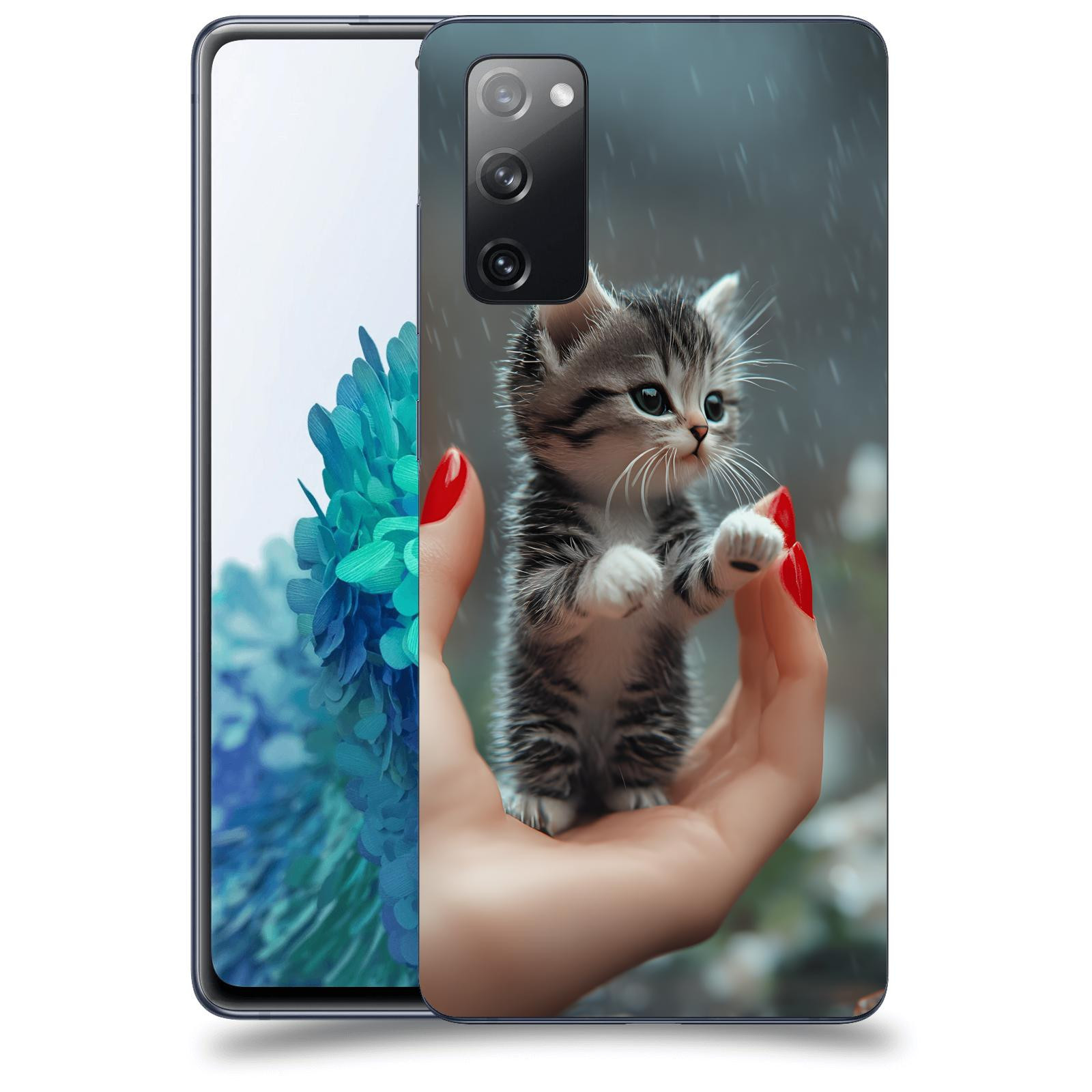 ACOVER Kryt na mobil Samsung Galaxy S20 FE - Koťátko
