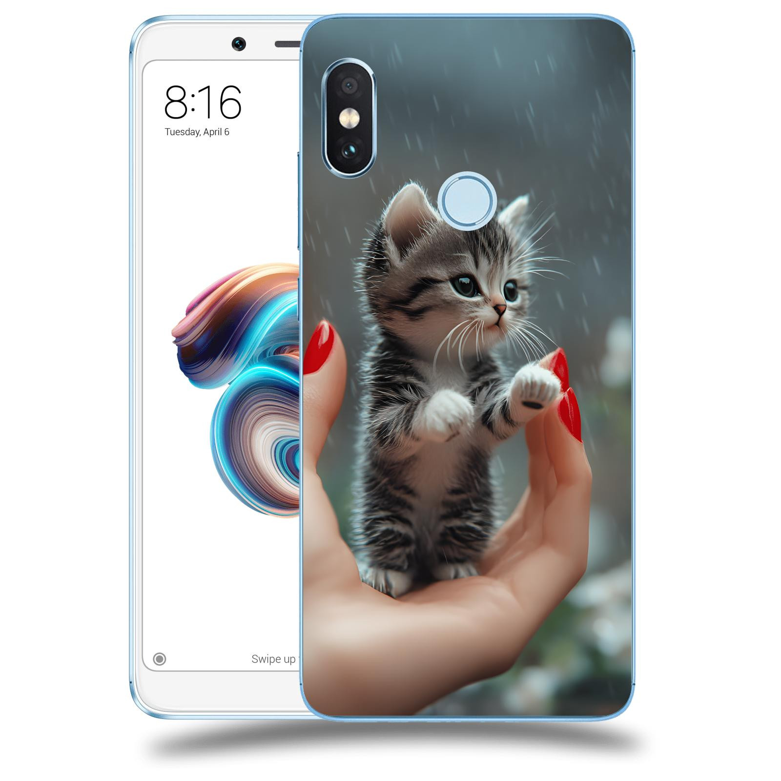 ACOVER Kryt na mobil Xiaomi Redmi Note 5 Global - Koťátko