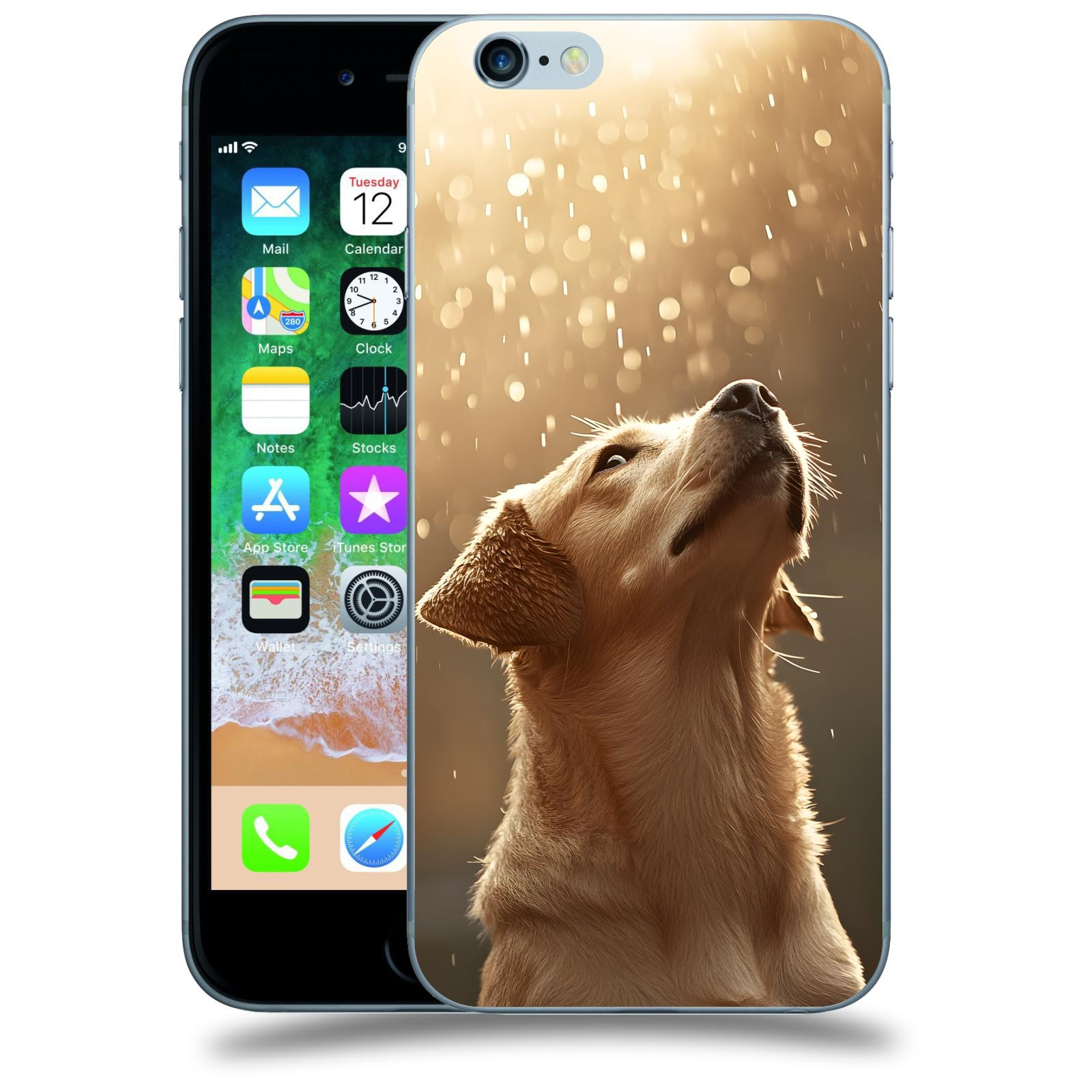 ACOVER Kryt na mobil Apple iPhone 6/6S - Pes