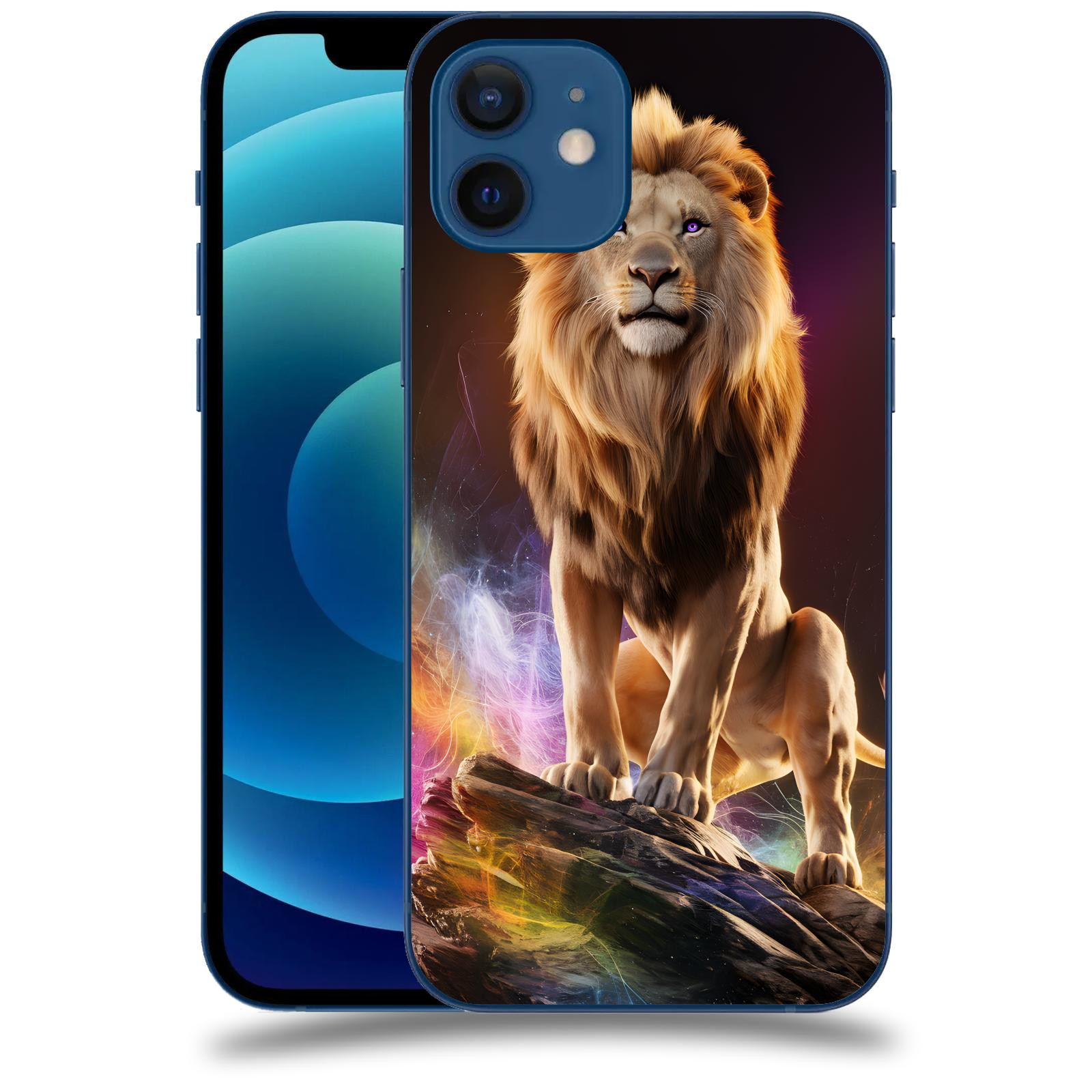 ACOVER Kryt na mobil Apple iPhone 12 - Magic Lion