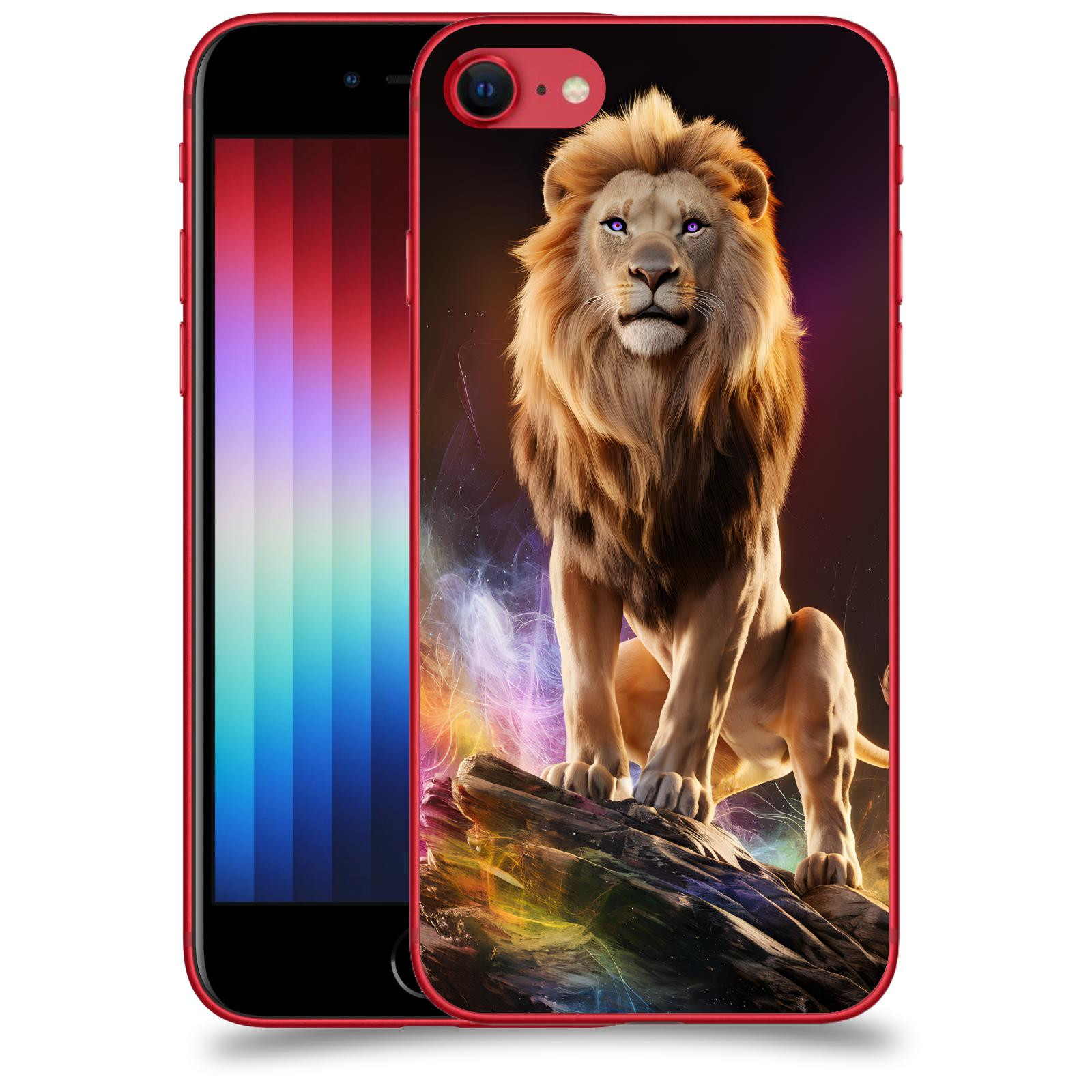 ACOVER Kryt na mobil Apple iPhone SE 2022 - Magic Lion