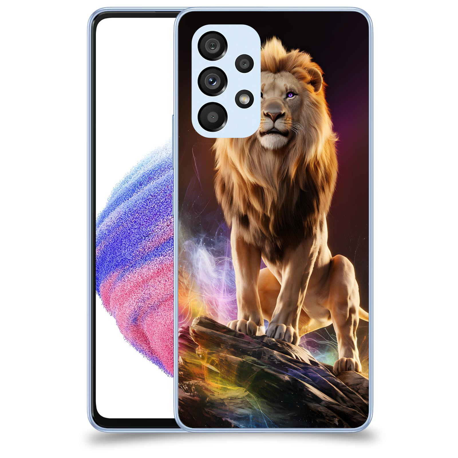 ACOVER Kryt na mobil Samsung Galaxy A32 5G A326B - Magic Lion