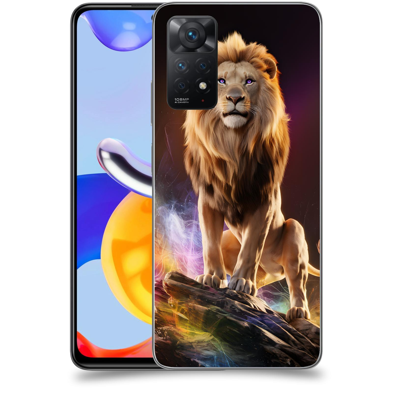 ACOVER Kryt na mobil Xiaomi Redmi Note 11 Pro - Magic Lion