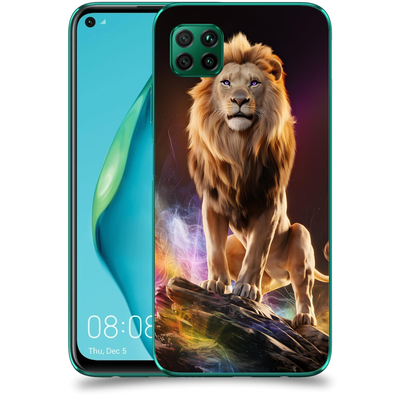 ACOVER Kryt na mobil Huawei P40 Lite - Magic Lion
