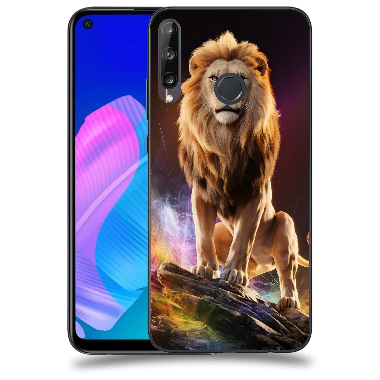 ACOVER Kryt na mobil Huawei P40 Lite E - Magic Lion