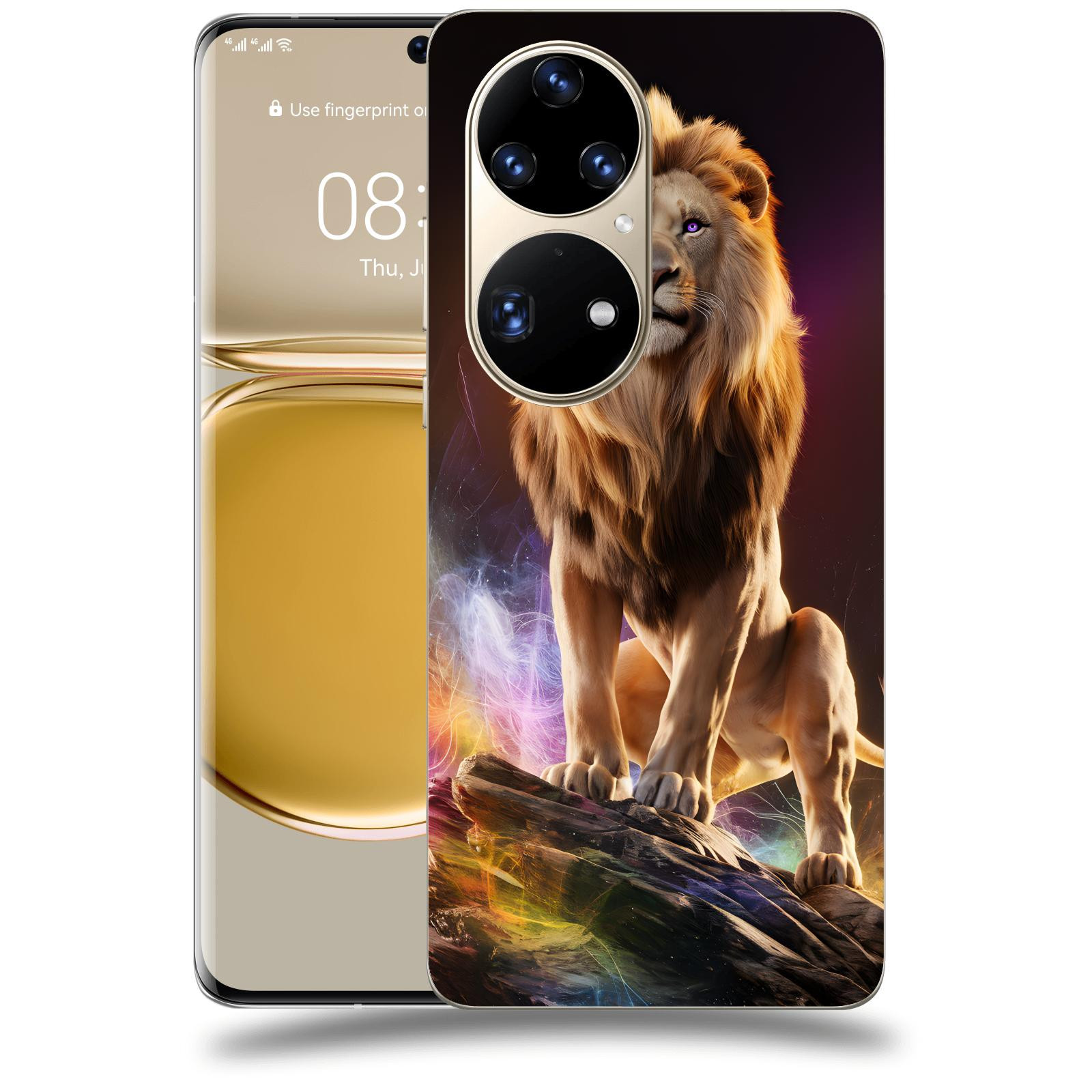 ACOVER Kryt na mobil Huawei P50 - Magic Lion