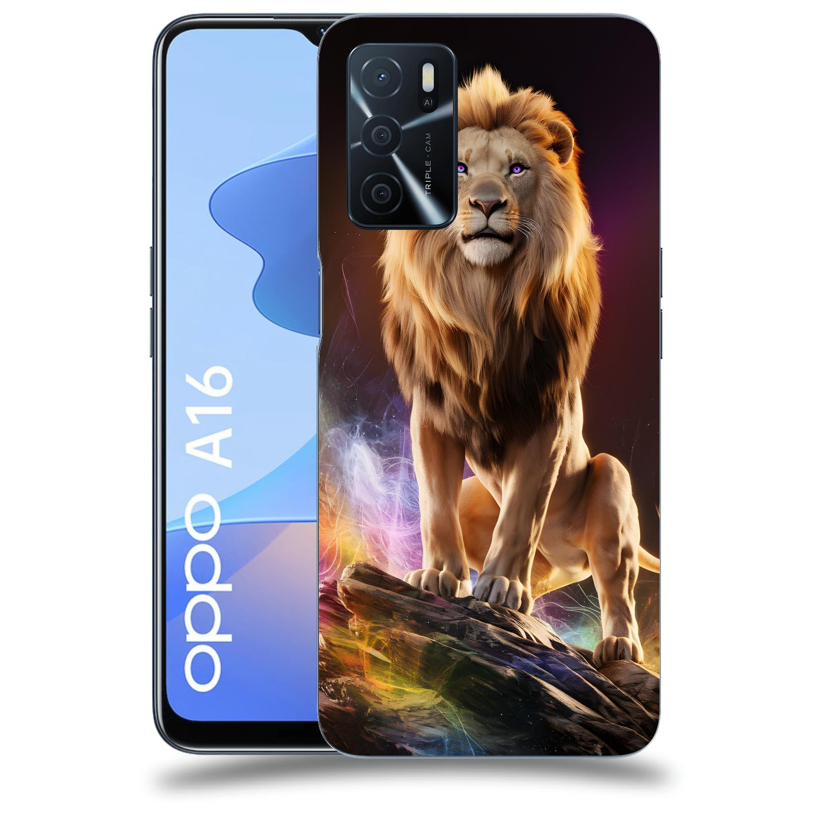 ACOVER Kryt na mobil OPPO A16 - Magic Lion