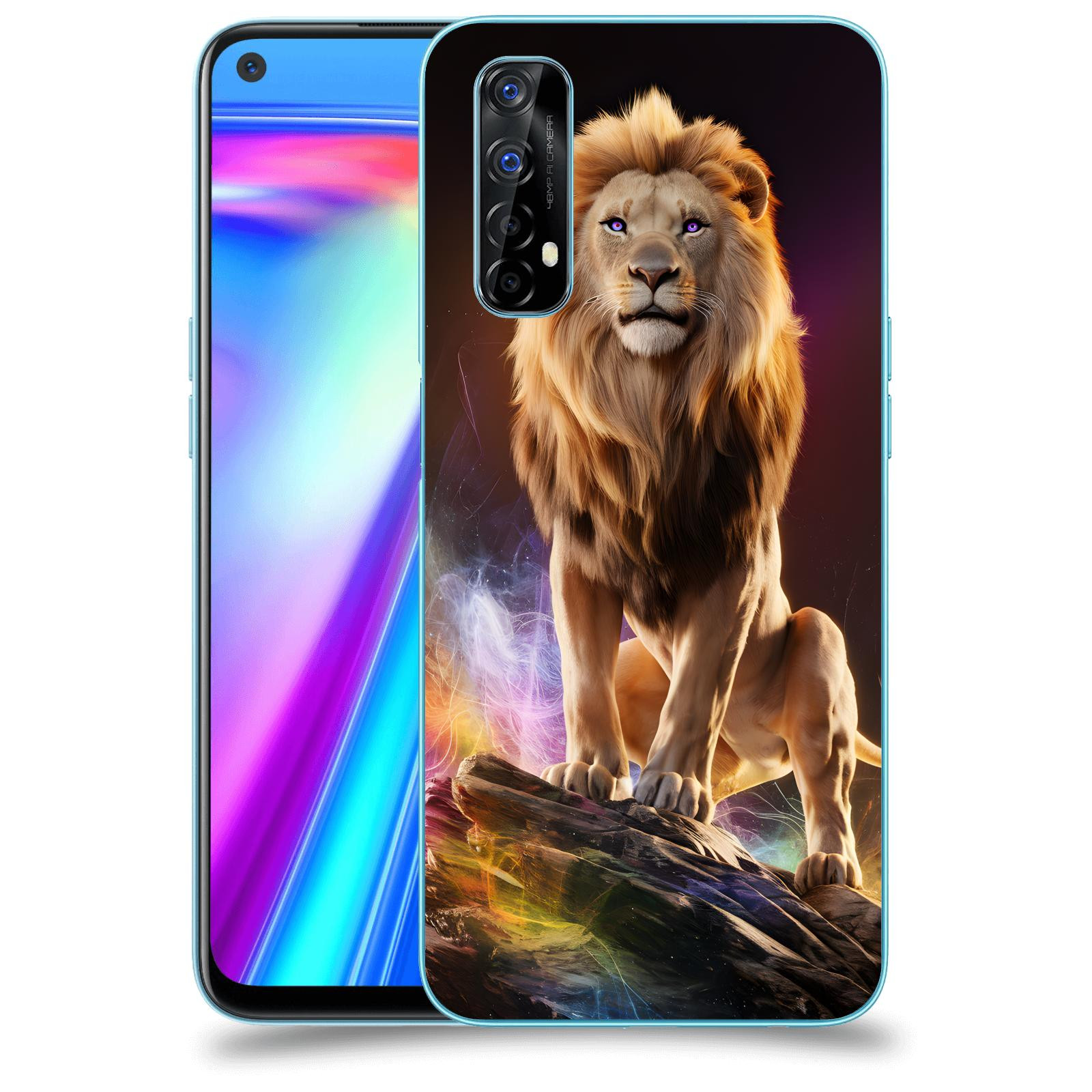ACOVER Kryt na mobil Realme 7 - Magic Lion
