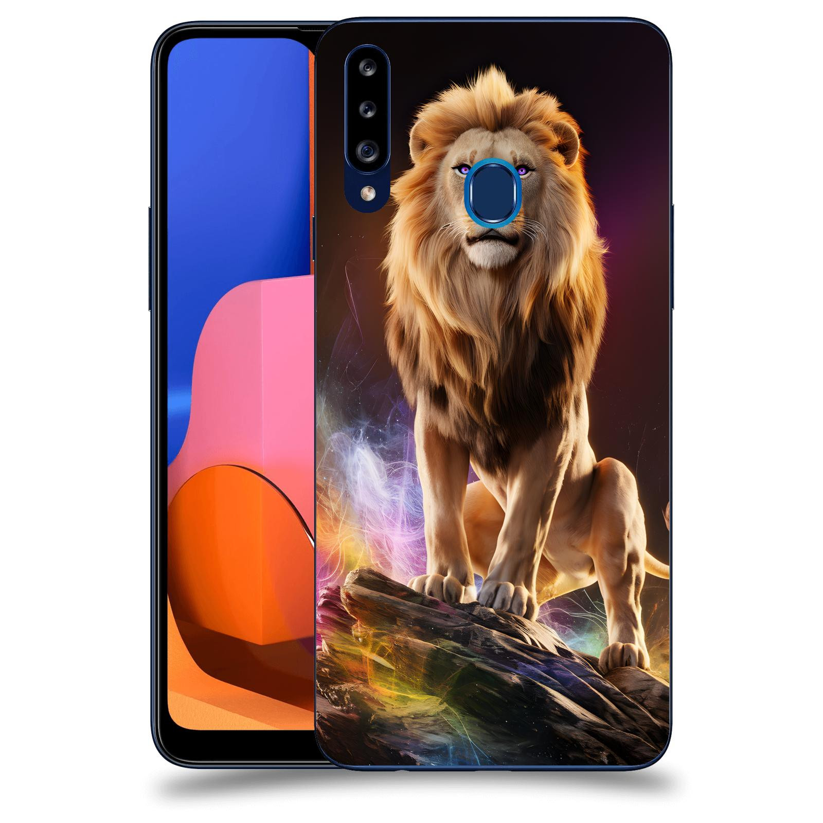 ACOVER Kryt na mobil Samsung Galaxy A20s - Magic Lion