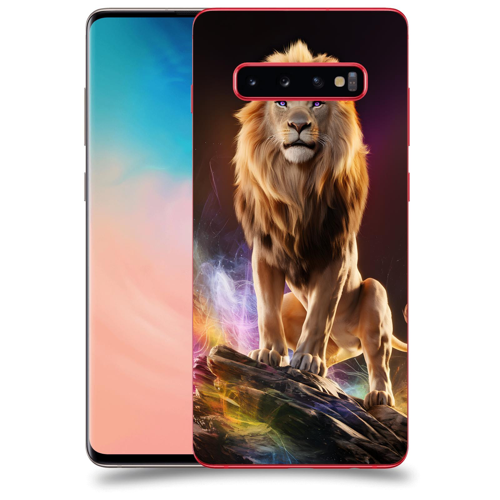 ACOVER Kryt na mobil Samsung Galaxy S10 Plus G975 - Magic Lion