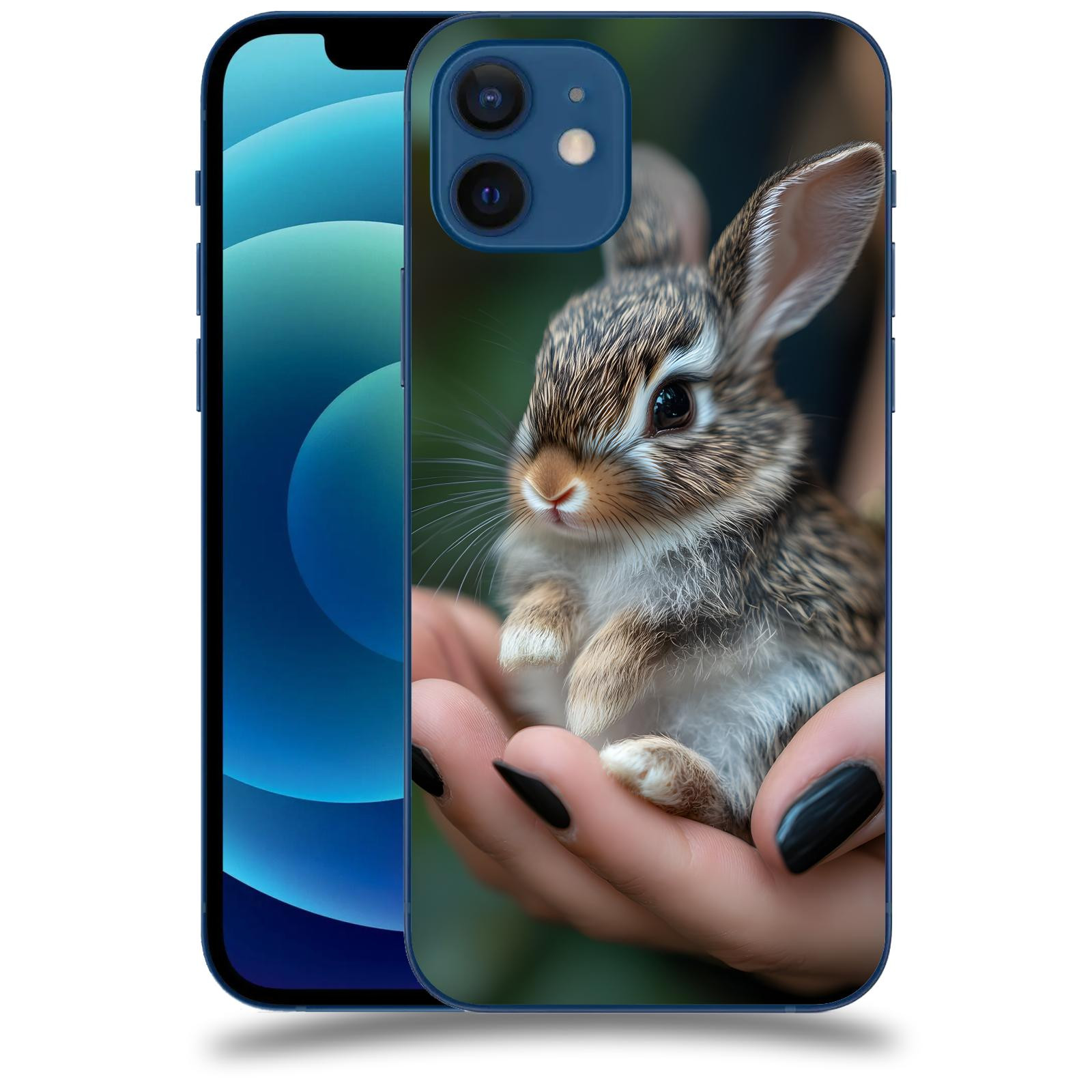 ACOVER Kryt na mobil Apple iPhone 12 - Králíček