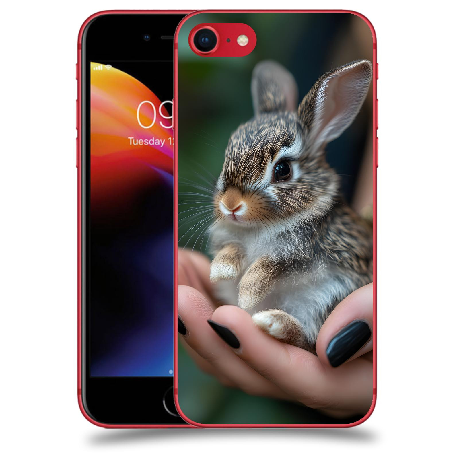 ACOVER Kryt na mobil Apple iPhone 8 - Králíček