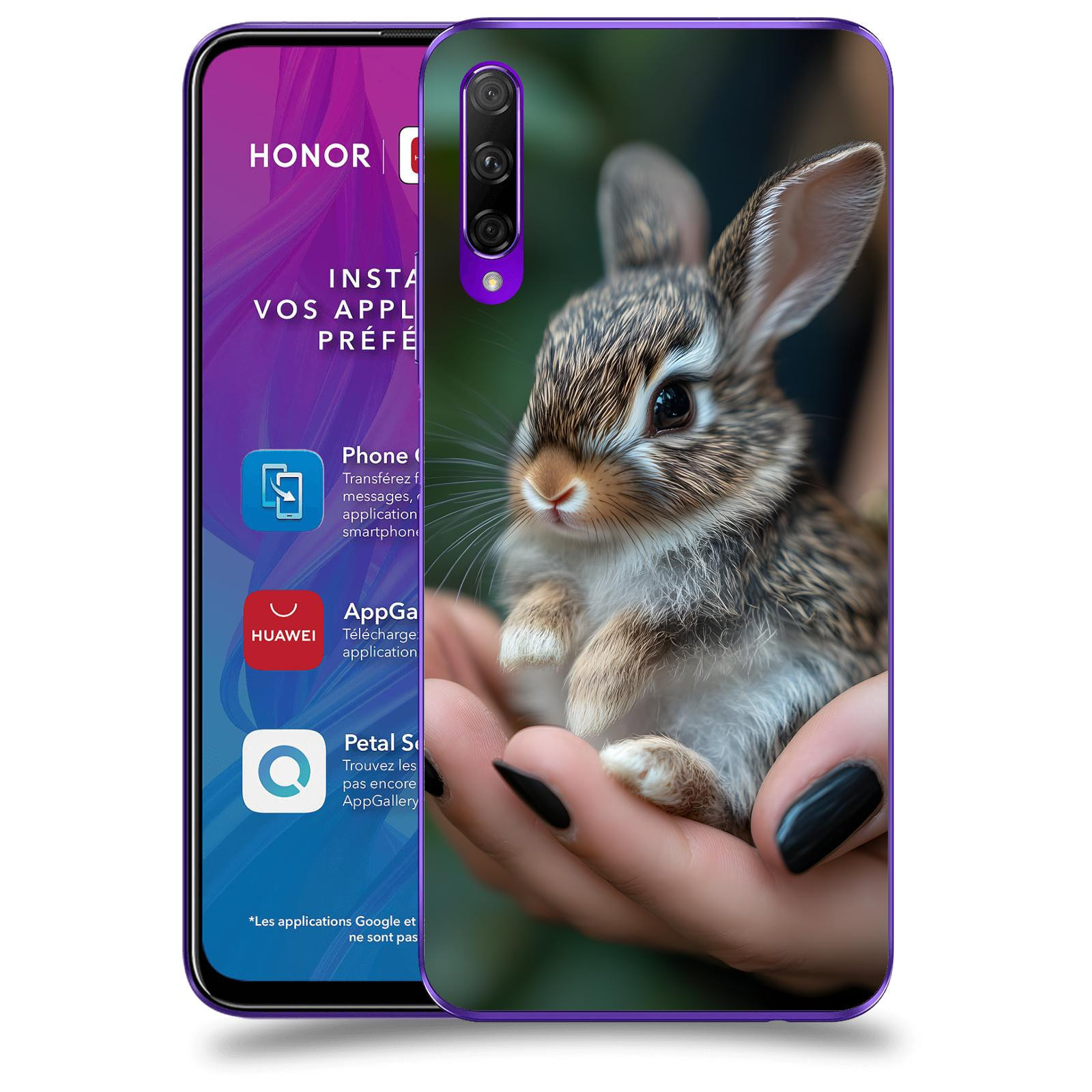 ACOVER Kryt na mobil Honor 9X Pro - Králíček