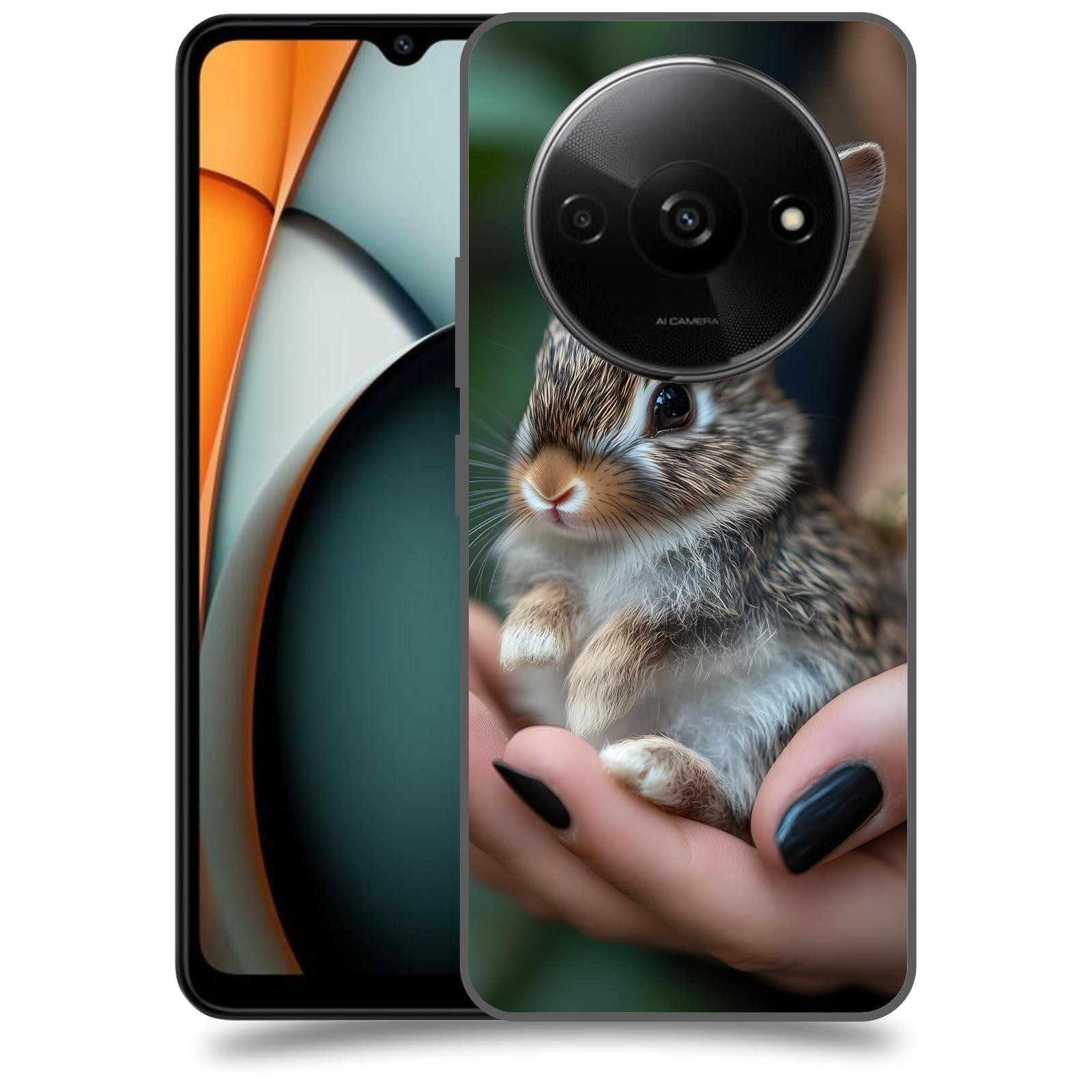 ACOVER Kryt na mobil Xiaomi Redmi A3 - Králíček