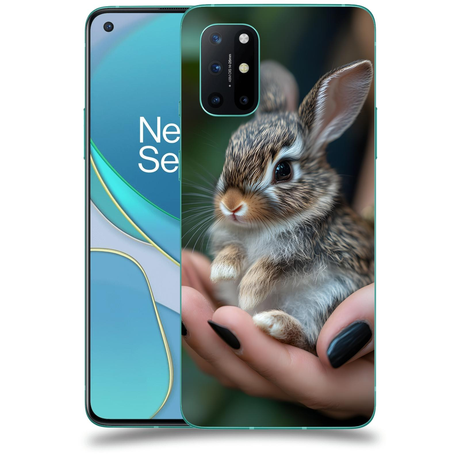 ACOVER Kryt na mobil OnePlus 8T - Králíček