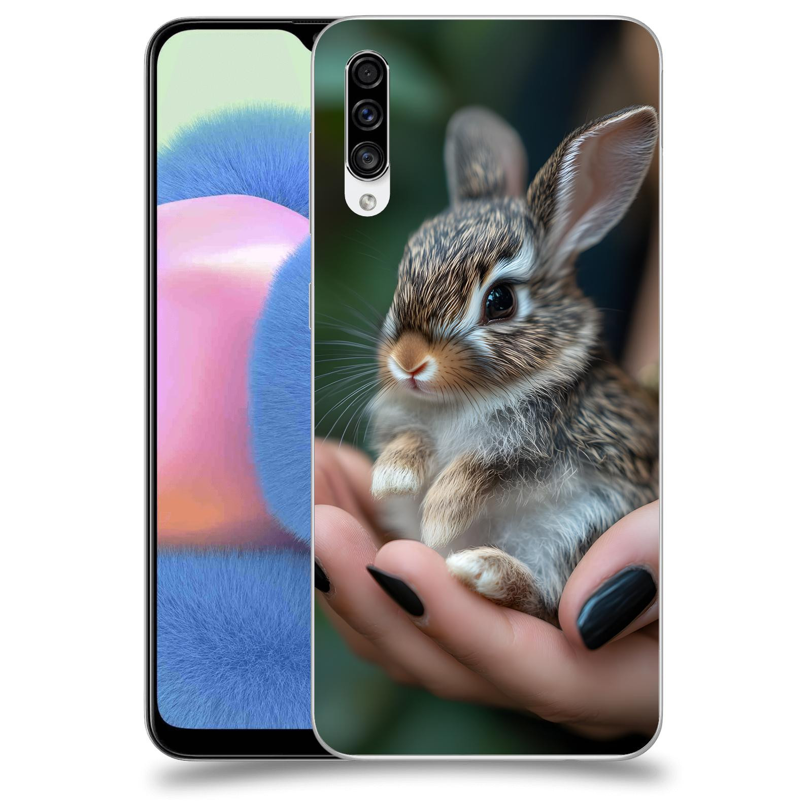 ACOVER Kryt na mobil Samsung Galaxy A30s A307F - Králíček