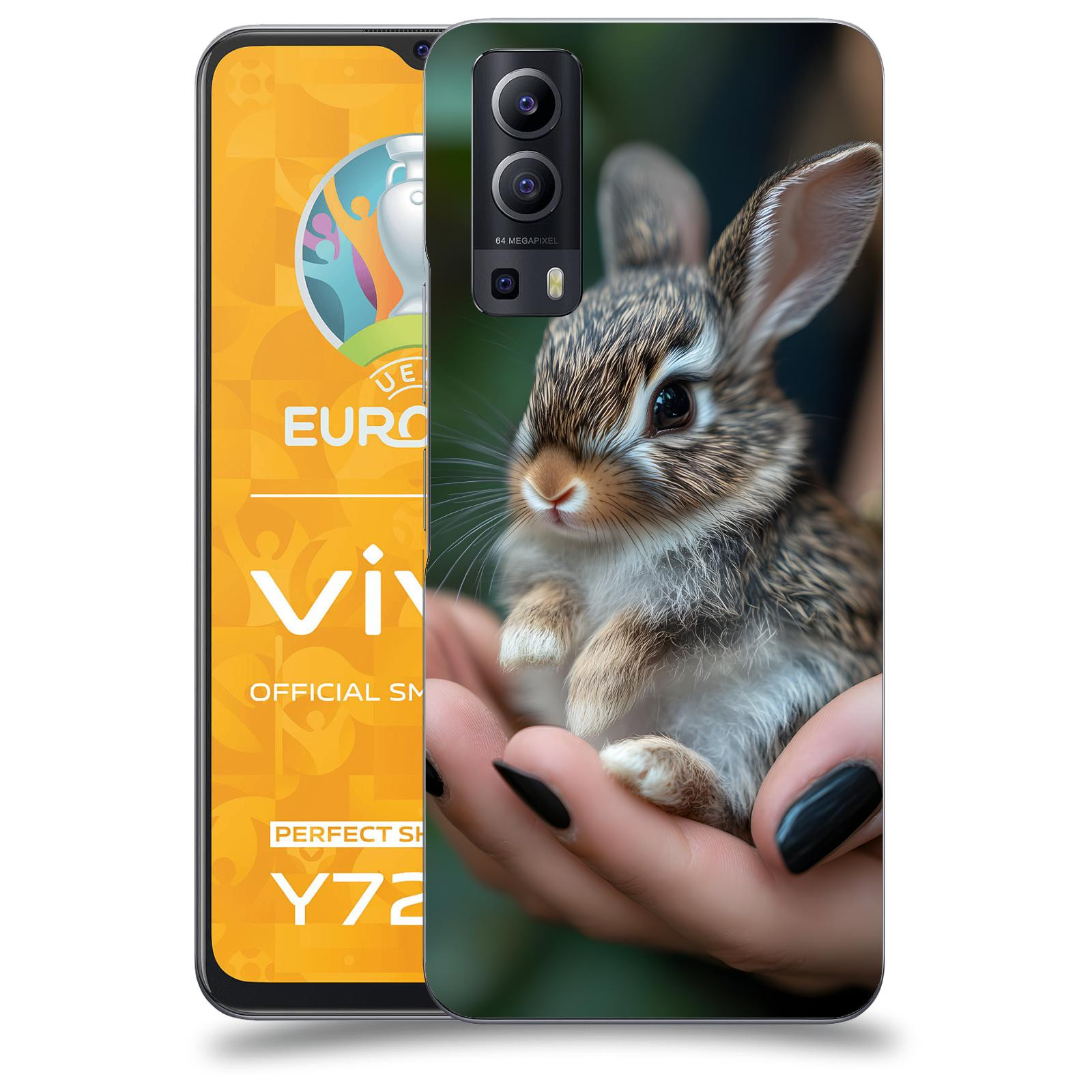 ACOVER Kryt na mobil Vivo Y72 5G - Králíček