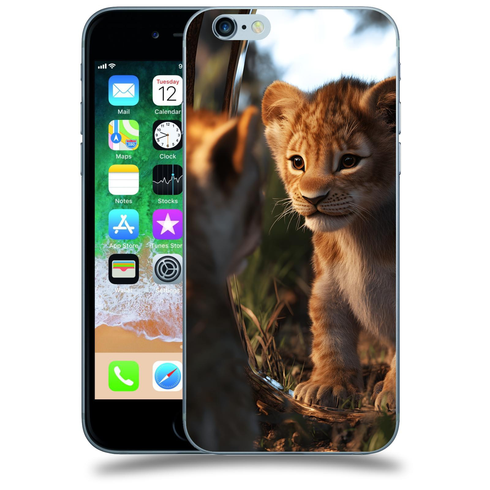 ACOVER Kryt na mobil Apple iPhone 6/6S - Lvíče