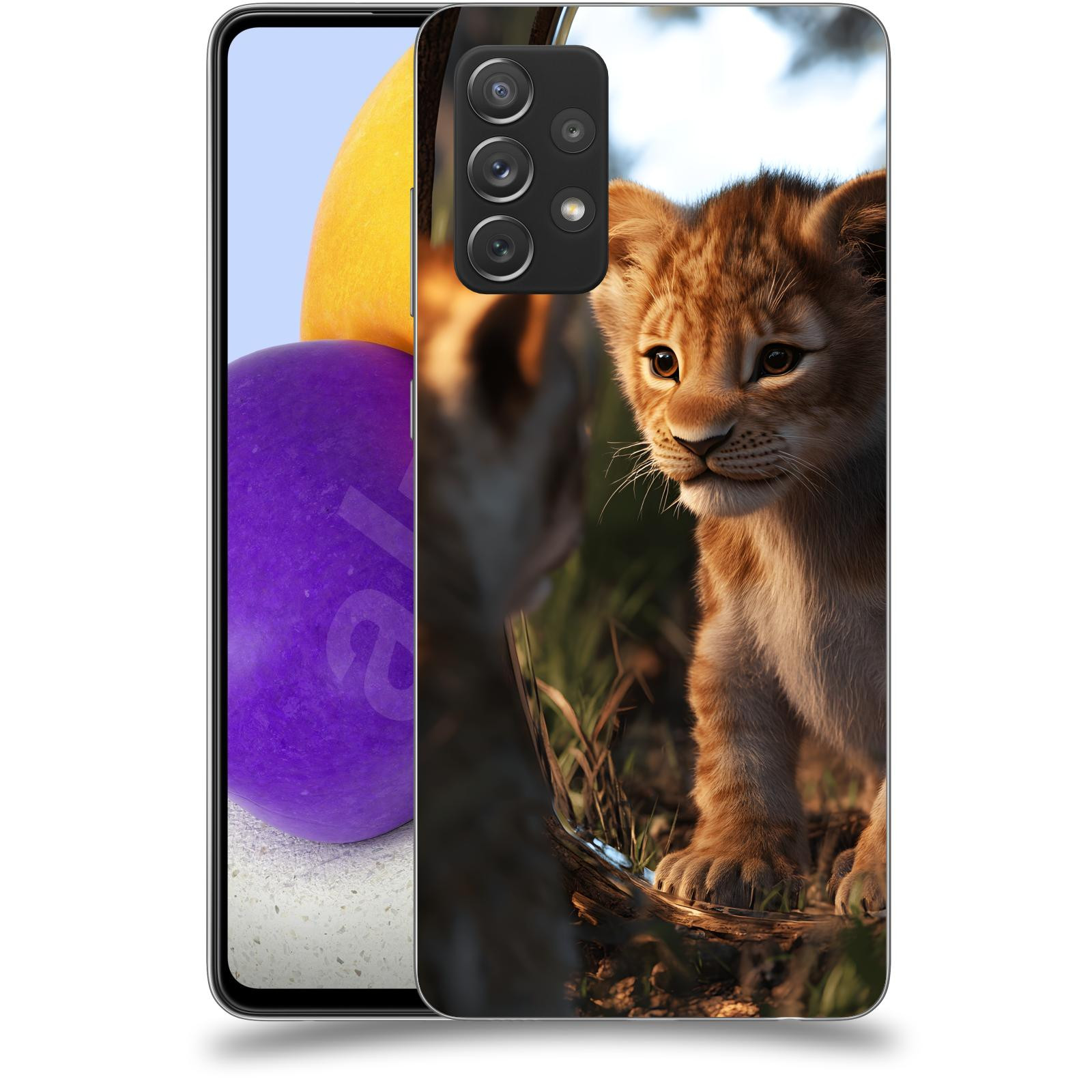 ACOVER Kryt na mobil Samsung Galaxy A72 A725F - Lvíče