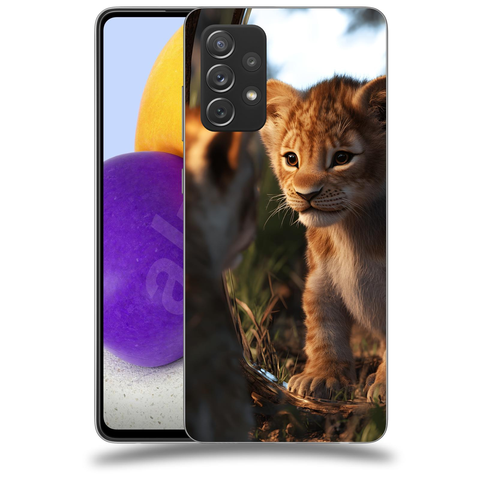 ACOVER Kryt na mobil Samsung Galaxy A73 5G - Lvíče